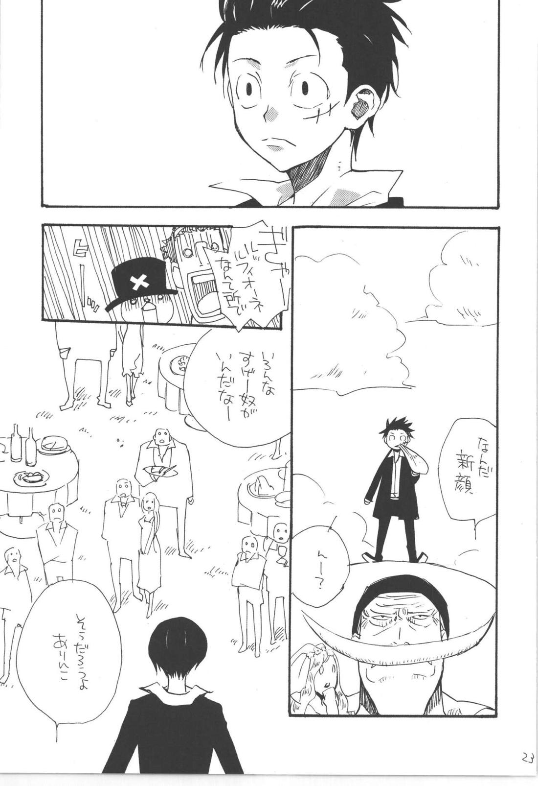 鈍色に光る刃【ONE PIECE/ゾロサン】 page 22