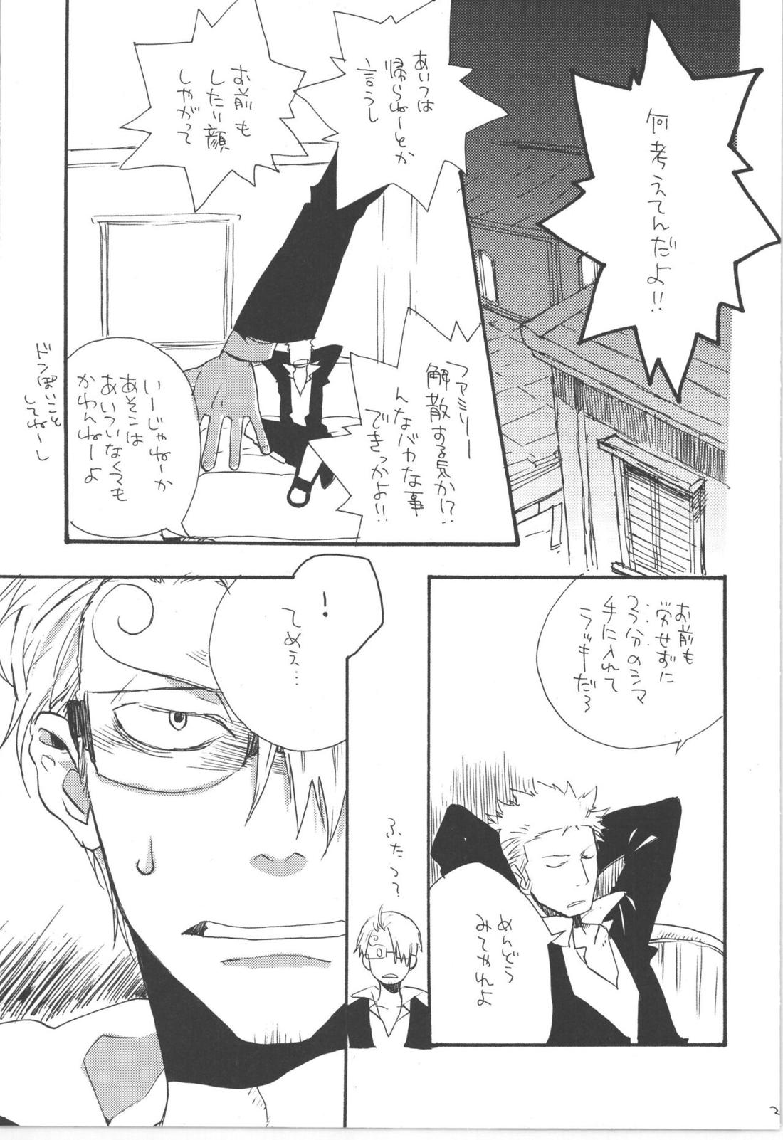 鈍色に光る刃【ONE PIECE/ゾロサン】 page 24