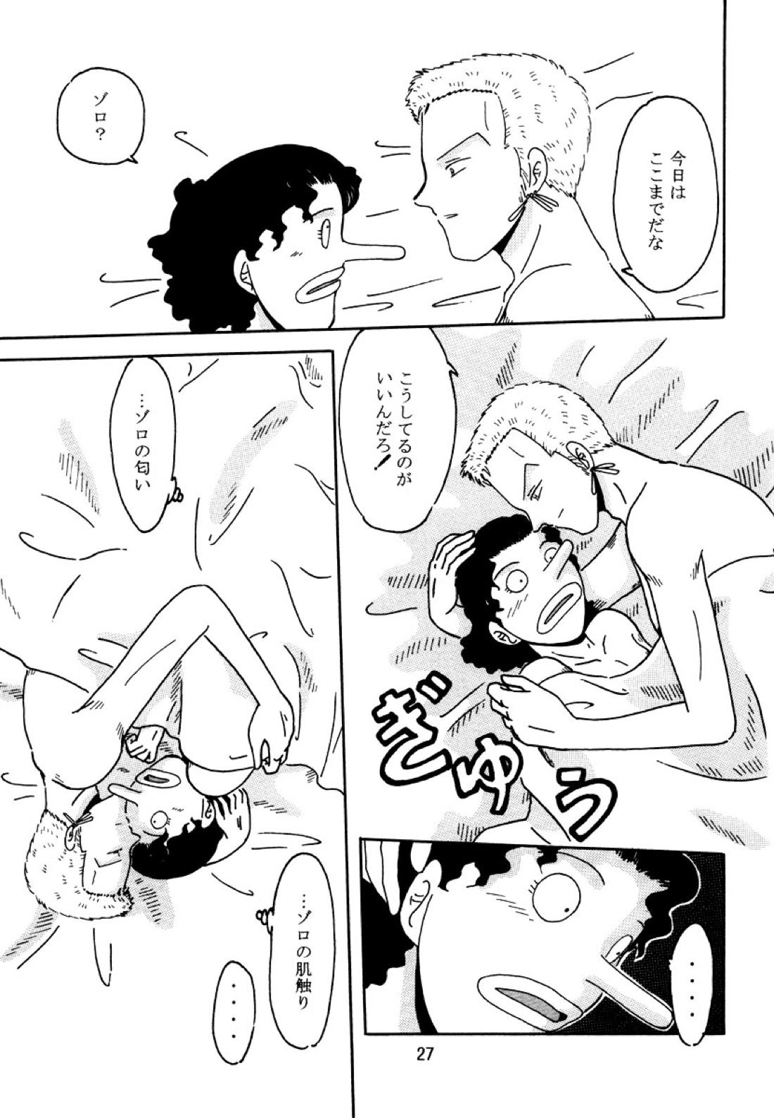 Gift in return【ONE PIECE/ゾロウソ】 page 26