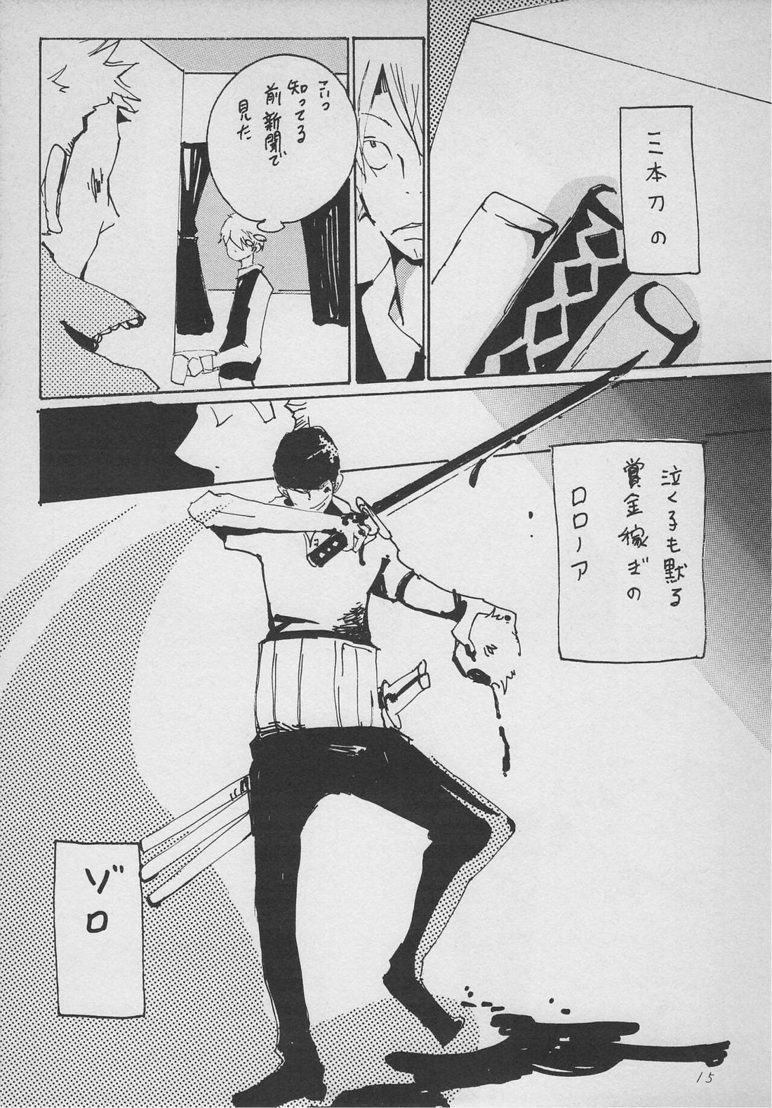 僕の虎おとこ【ONE PIECE/ゾロサン】 page 14