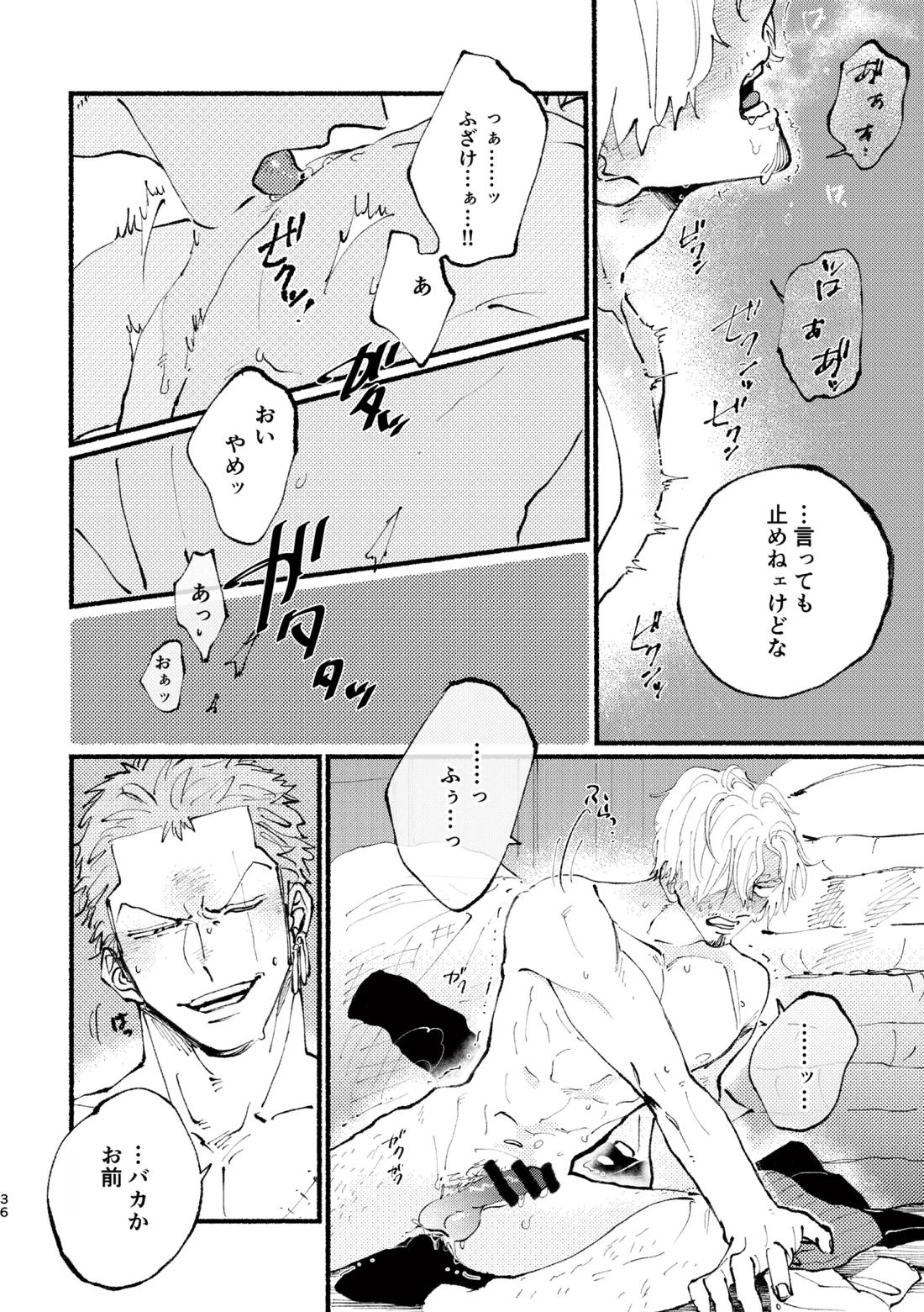 UP to YOU!【ONE PIECE/ゾロサン】 page 37
