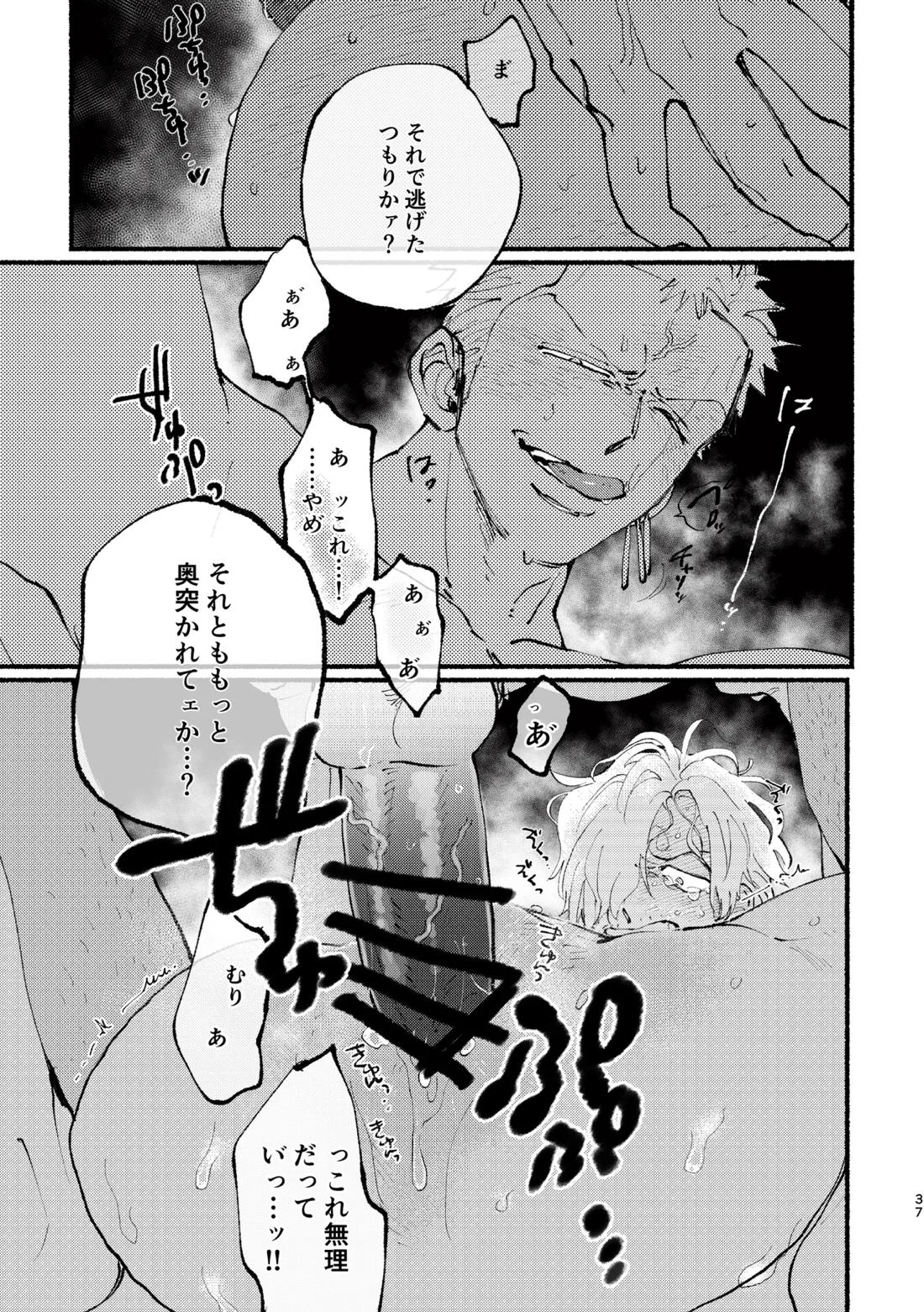 UP to YOU!【ONE PIECE/ゾロサン】 page 38