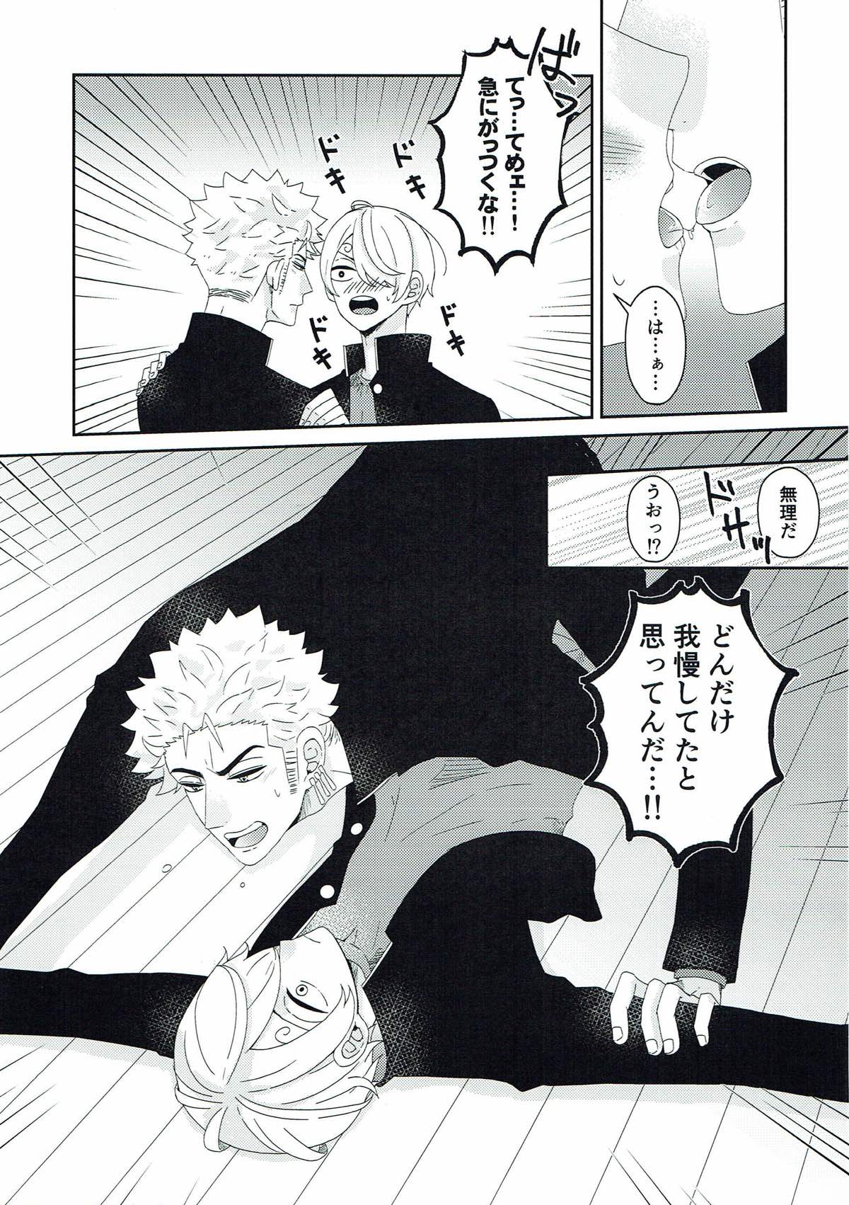 はじめての！【ONE PIECE/ゾロサン】 page 24