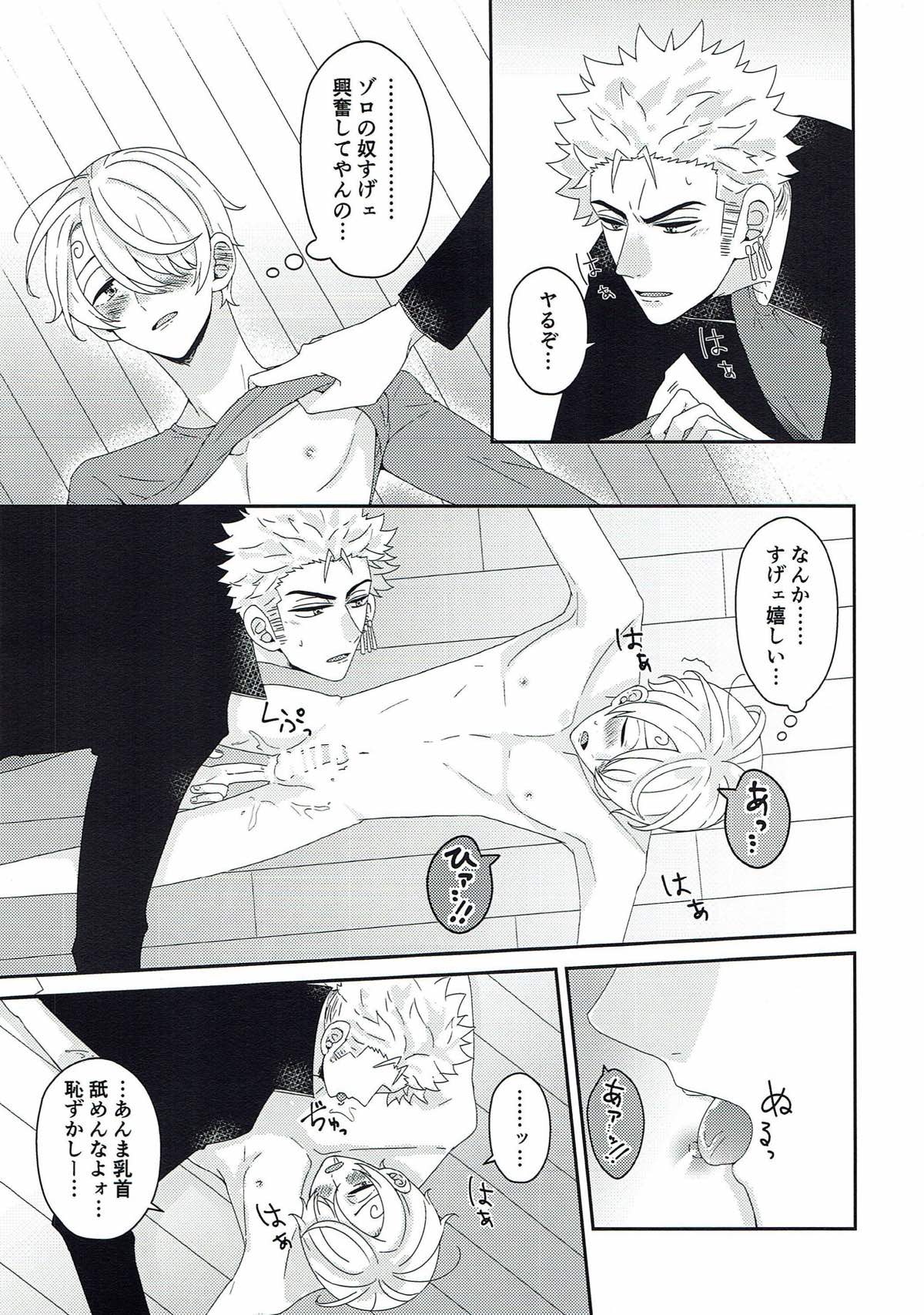 はじめての！【ONE PIECE/ゾロサン】 page 25