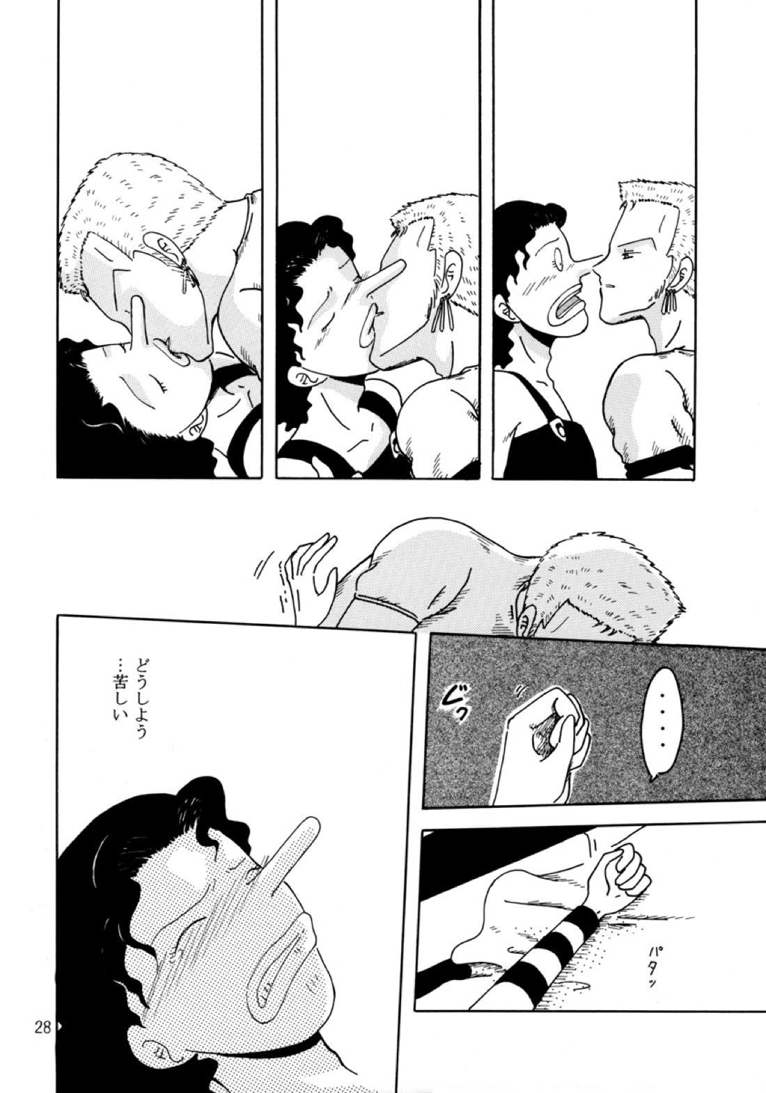 溺れる腕【ONE PIECE/ゾロウソ】 page 27