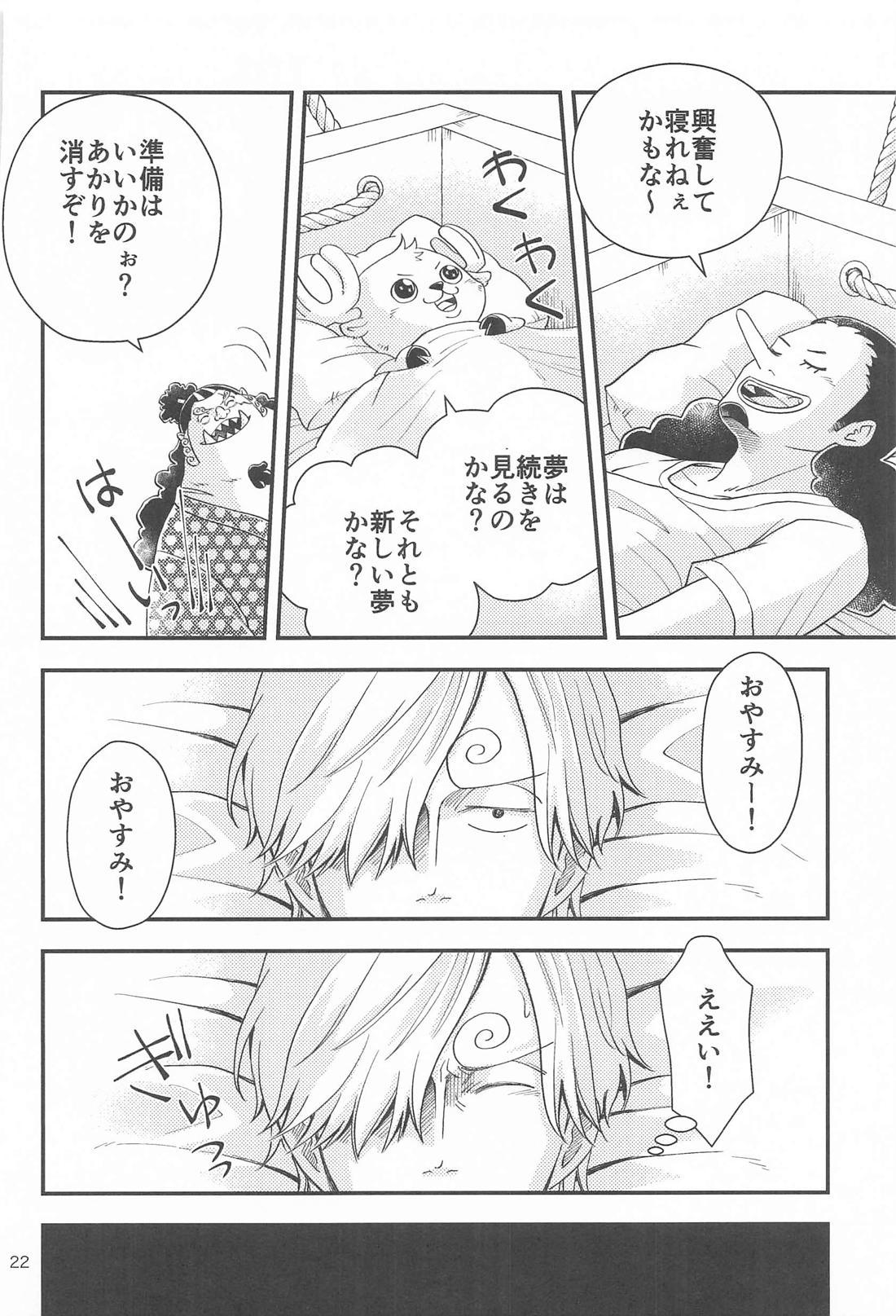 願い事なら星の数ほど【ONE PIECE/ゾロサン】 page 21