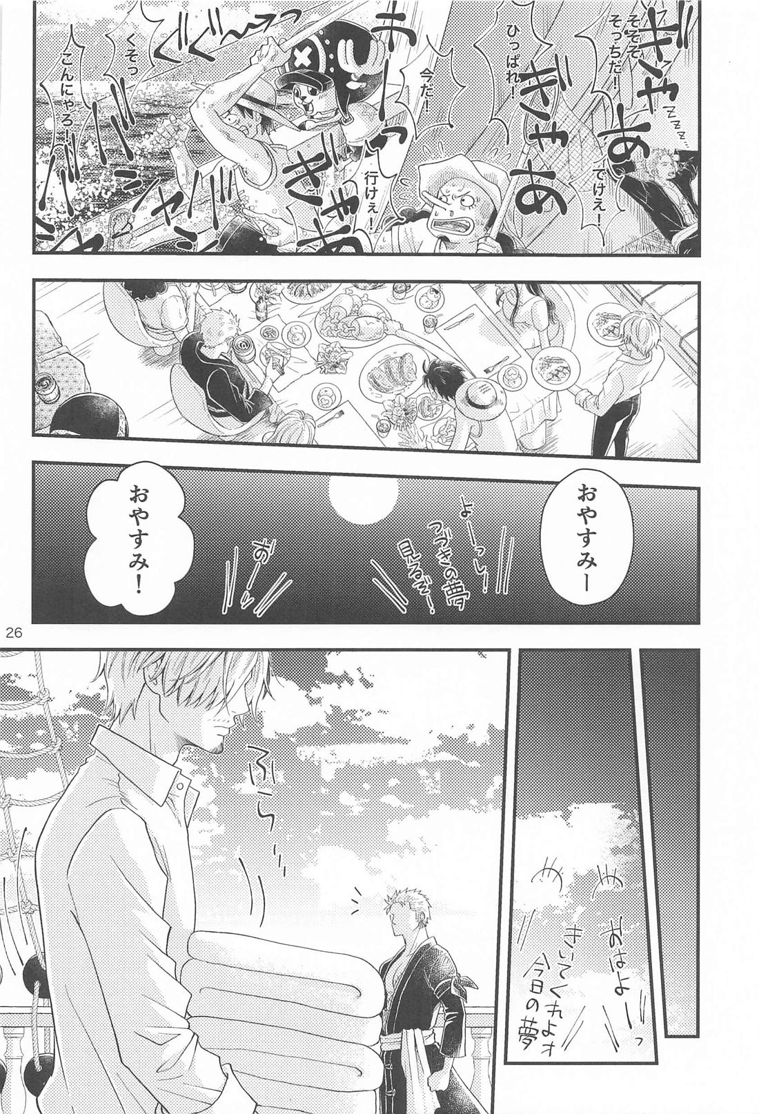 願い事なら星の数ほど【ONE PIECE/ゾロサン】 page 25
