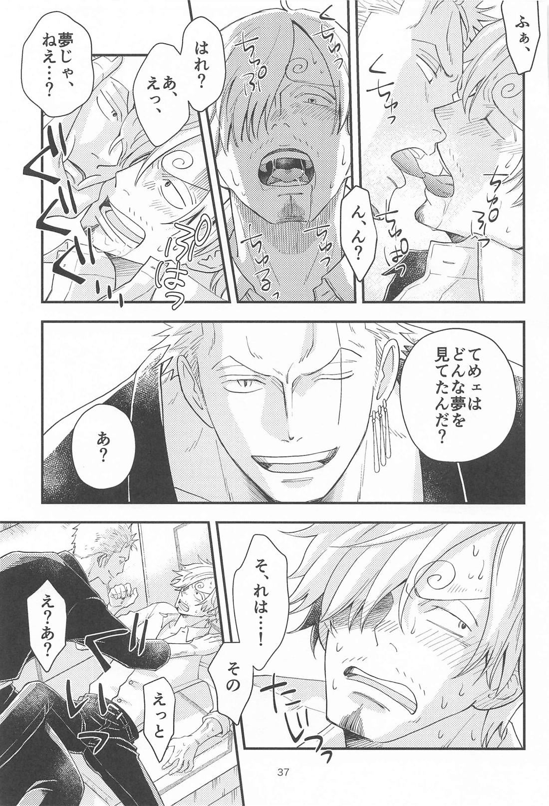 願い事なら星の数ほど【ONE PIECE/ゾロサン】 page 36