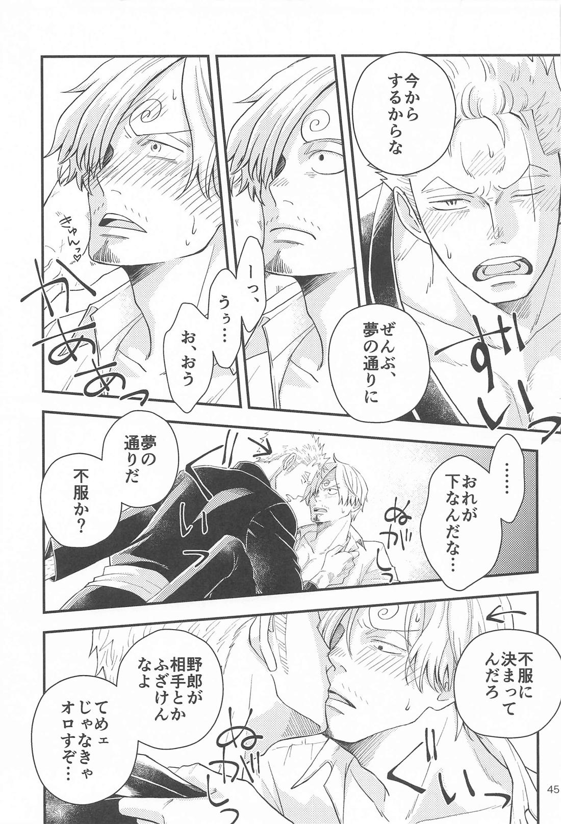願い事なら星の数ほど【ONE PIECE/ゾロサン】 page 44