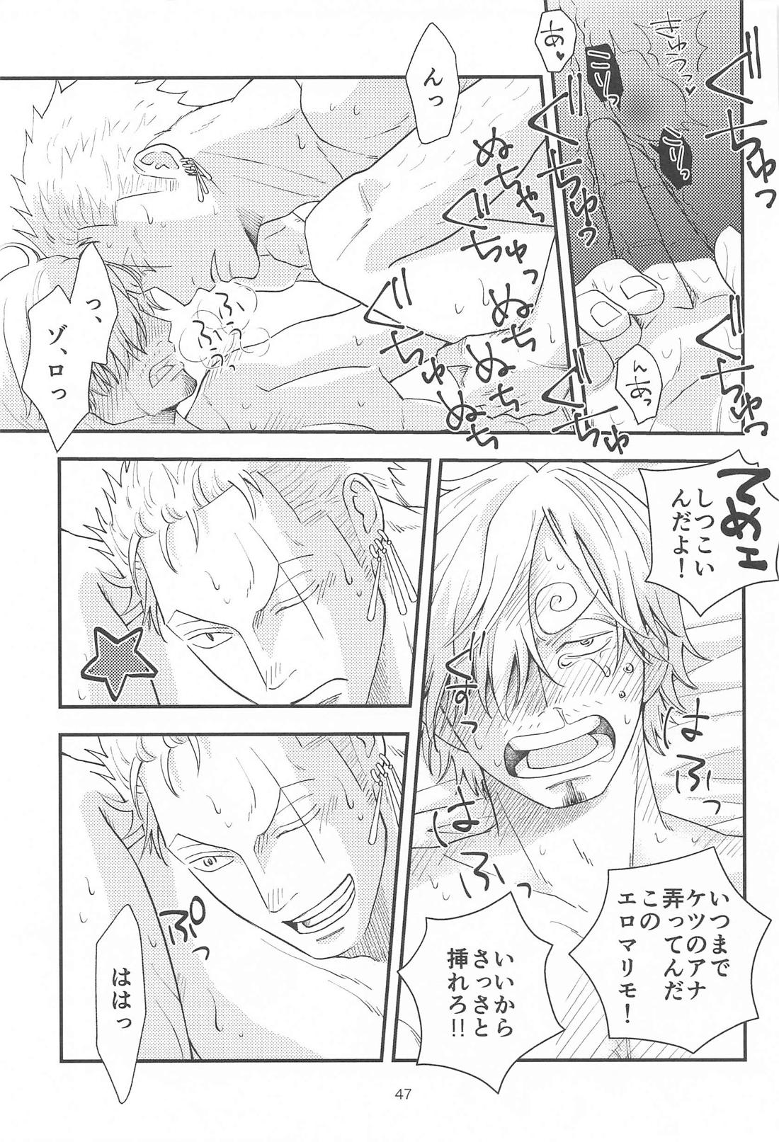 願い事なら星の数ほど【ONE PIECE/ゾロサン】 page 46