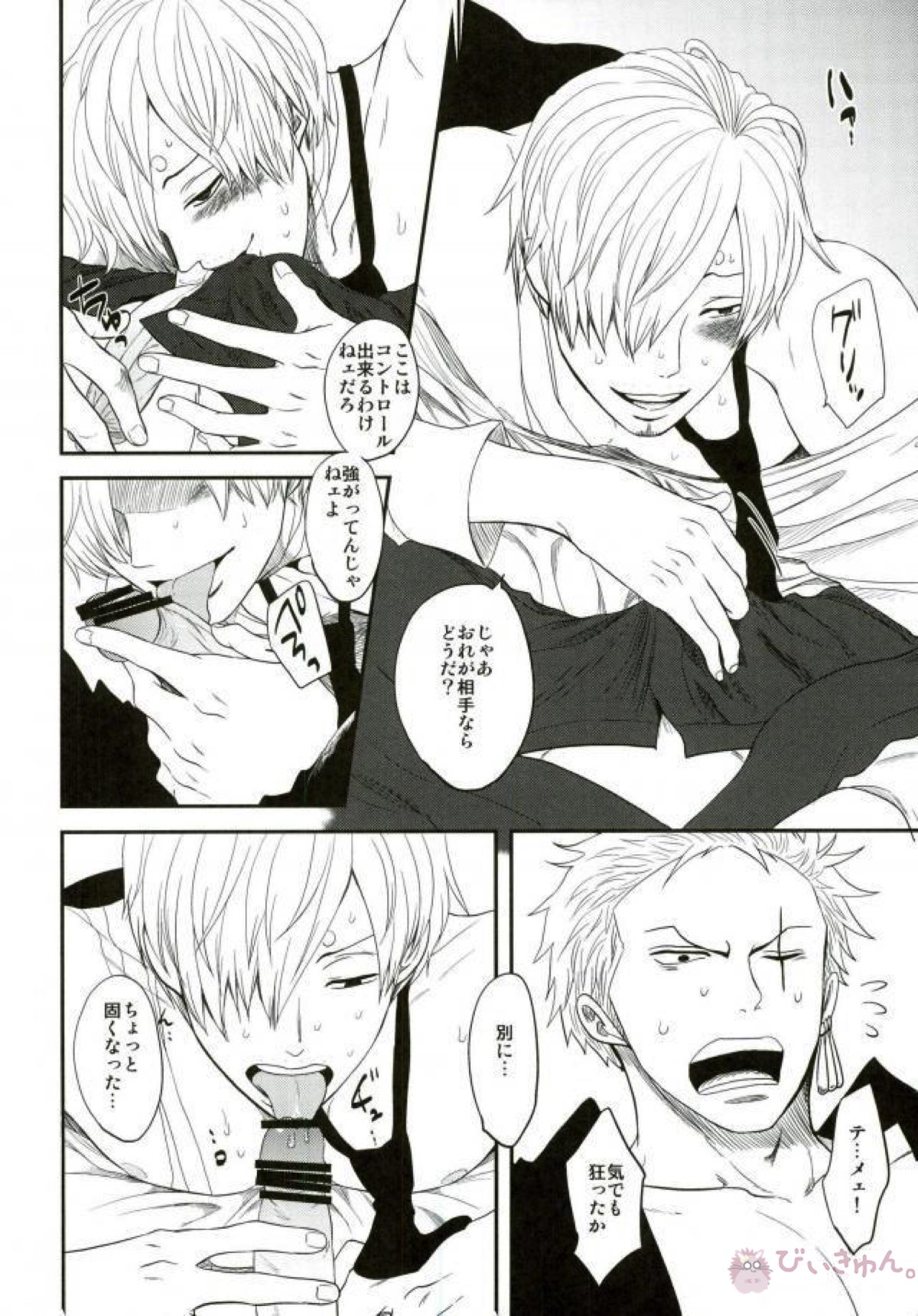 宵闇の獣【ONE PIECE/ゾロサン】 page 11