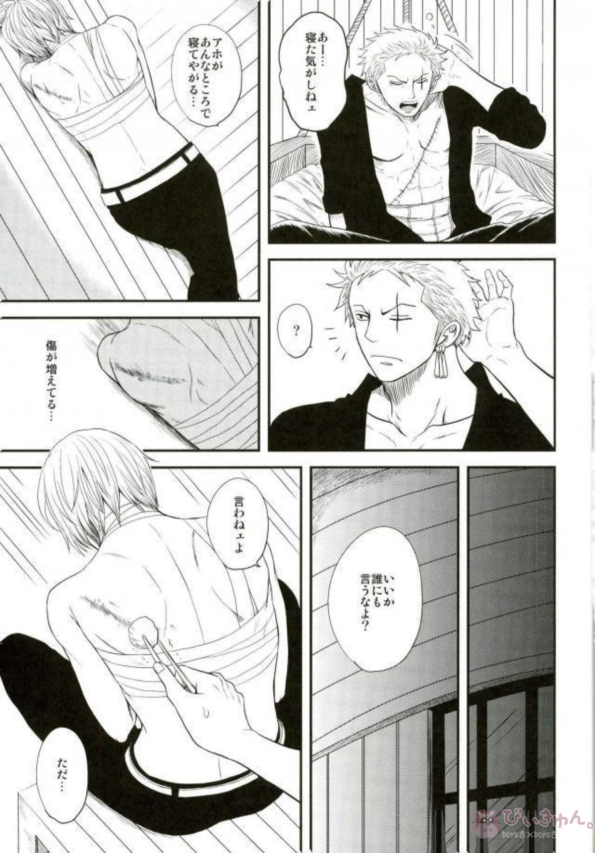 宵闇の獣【ONE PIECE/ゾロサン】 page 20