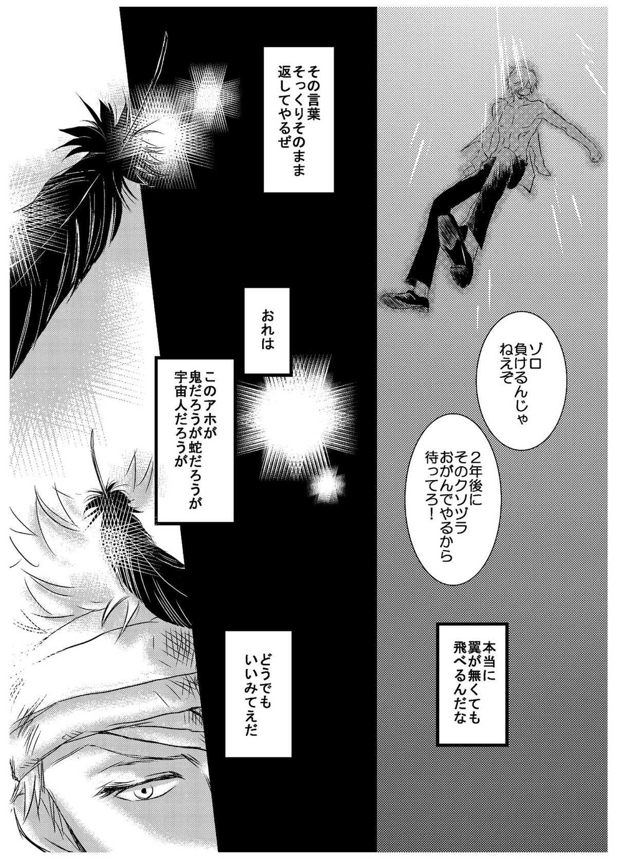 引力で離さない【ONE PIECE/サンゾロ】 page 29