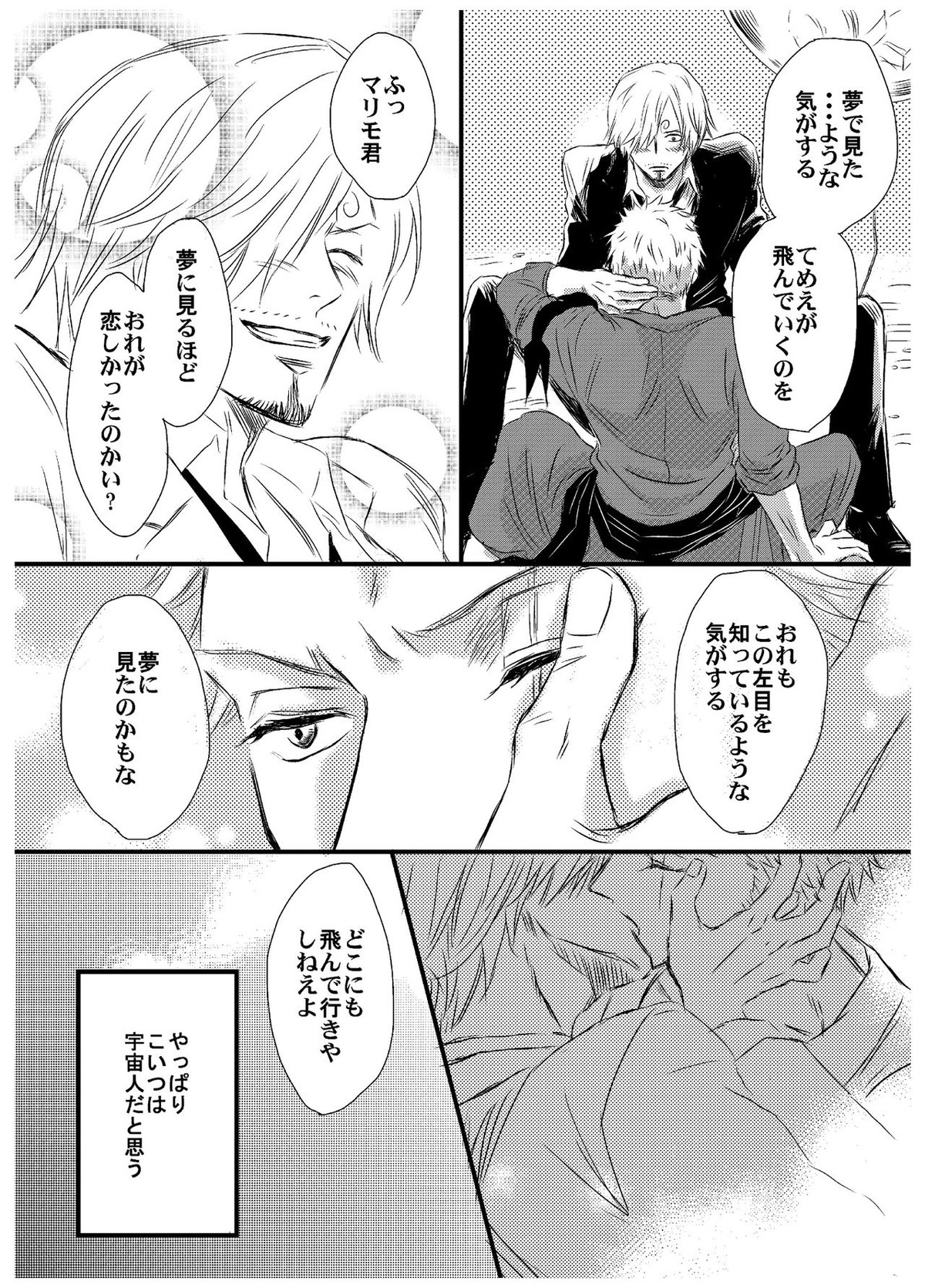 引力で離さない【ONE PIECE/サンゾロ】 page 33