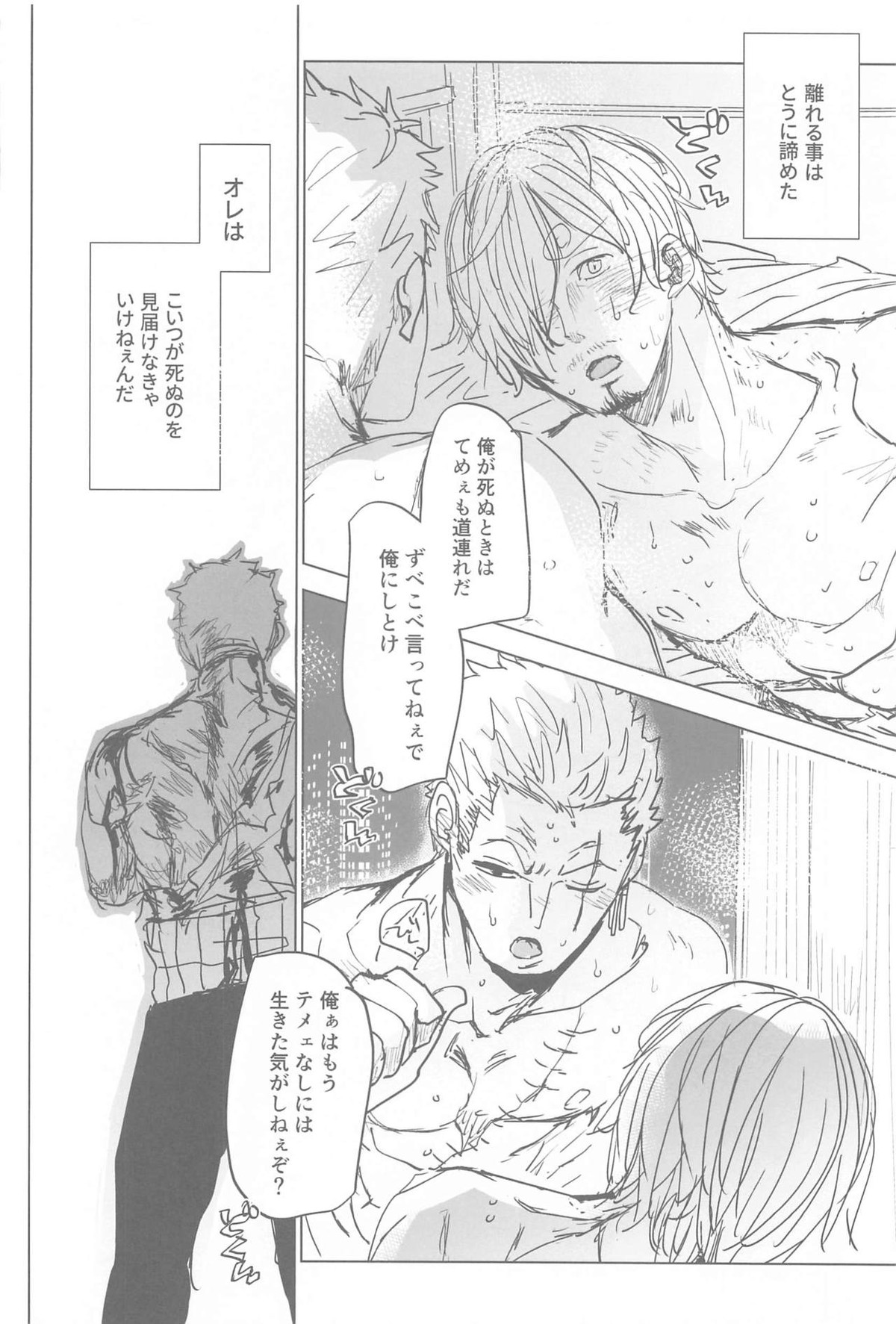 たとえば、お前が先に死んだらおれは【ONE PIECE/ゾロサン】 page 37