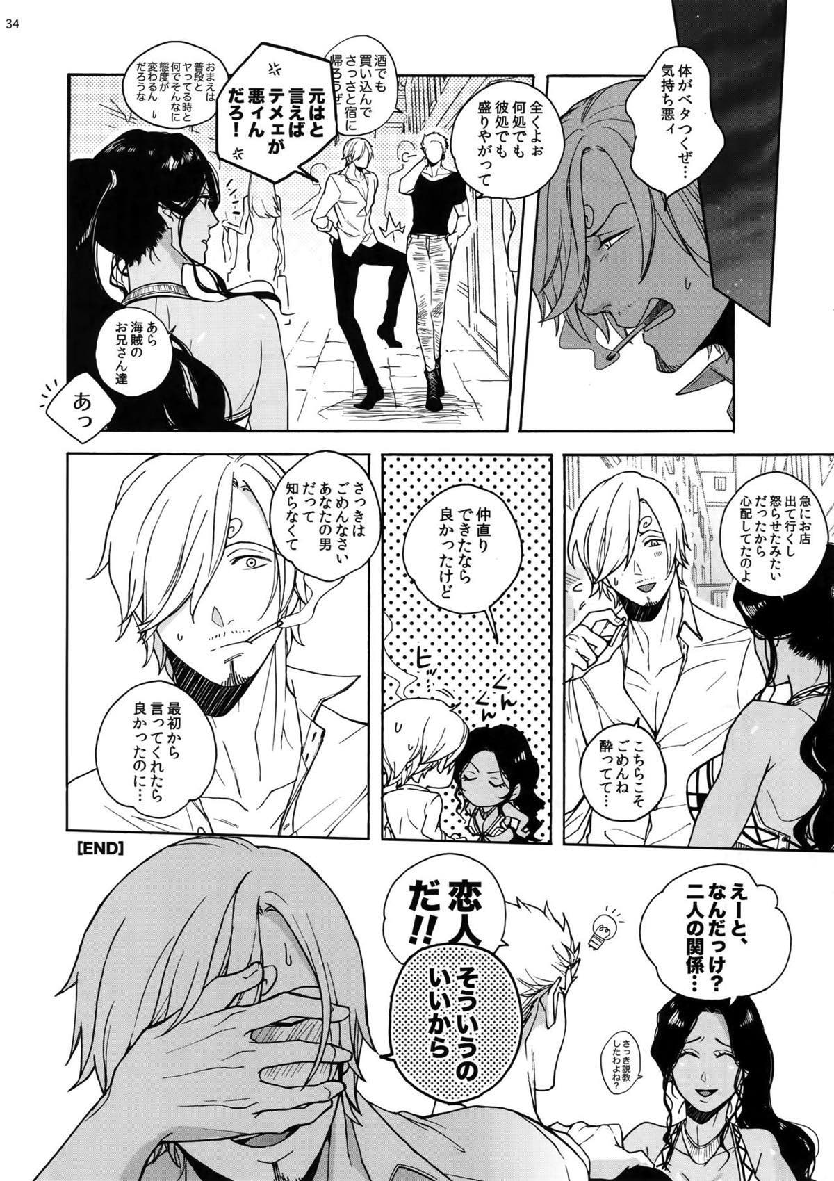 RABBIT【ONE PIECE/ゾロサン】 page 34