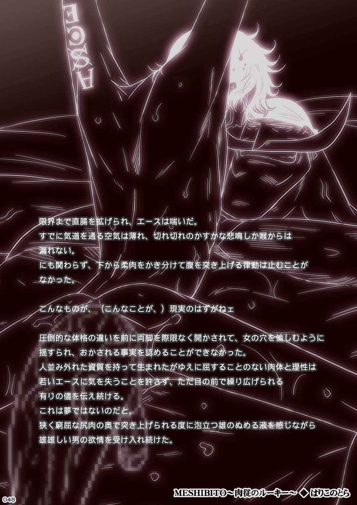 MESHIBITO～肉従のルーキー～【ONE PIECE/白ひげ×ポートガス・D・エース】 page 48