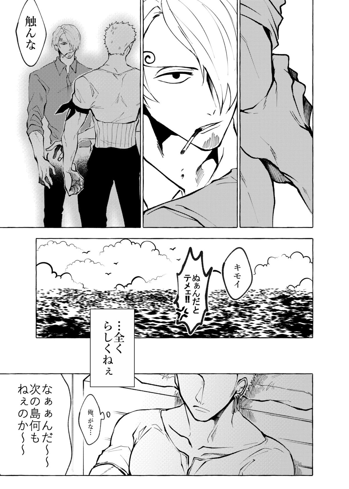 それでもまだメイビーラブを歌えない【ONE PIECE/サンゾロ】 page 11