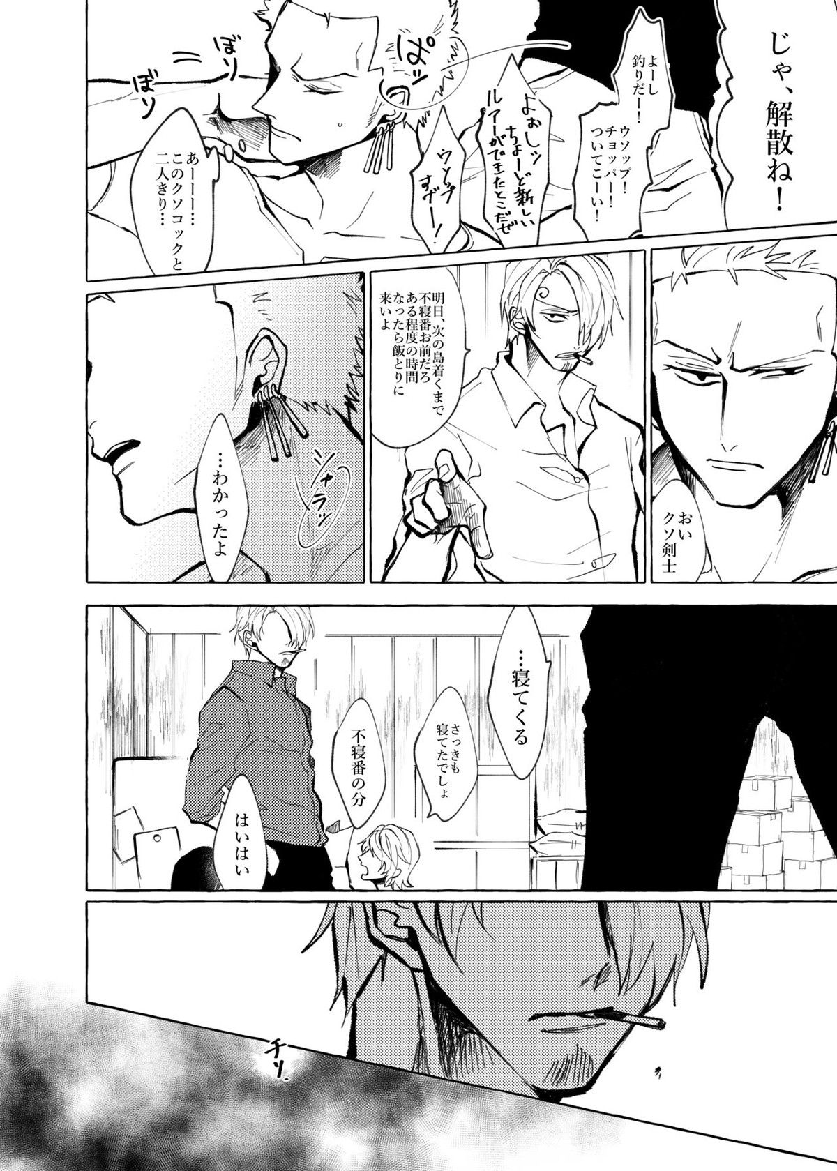 それでもまだメイビーラブを歌えない【ONE PIECE/サンゾロ】 page 14