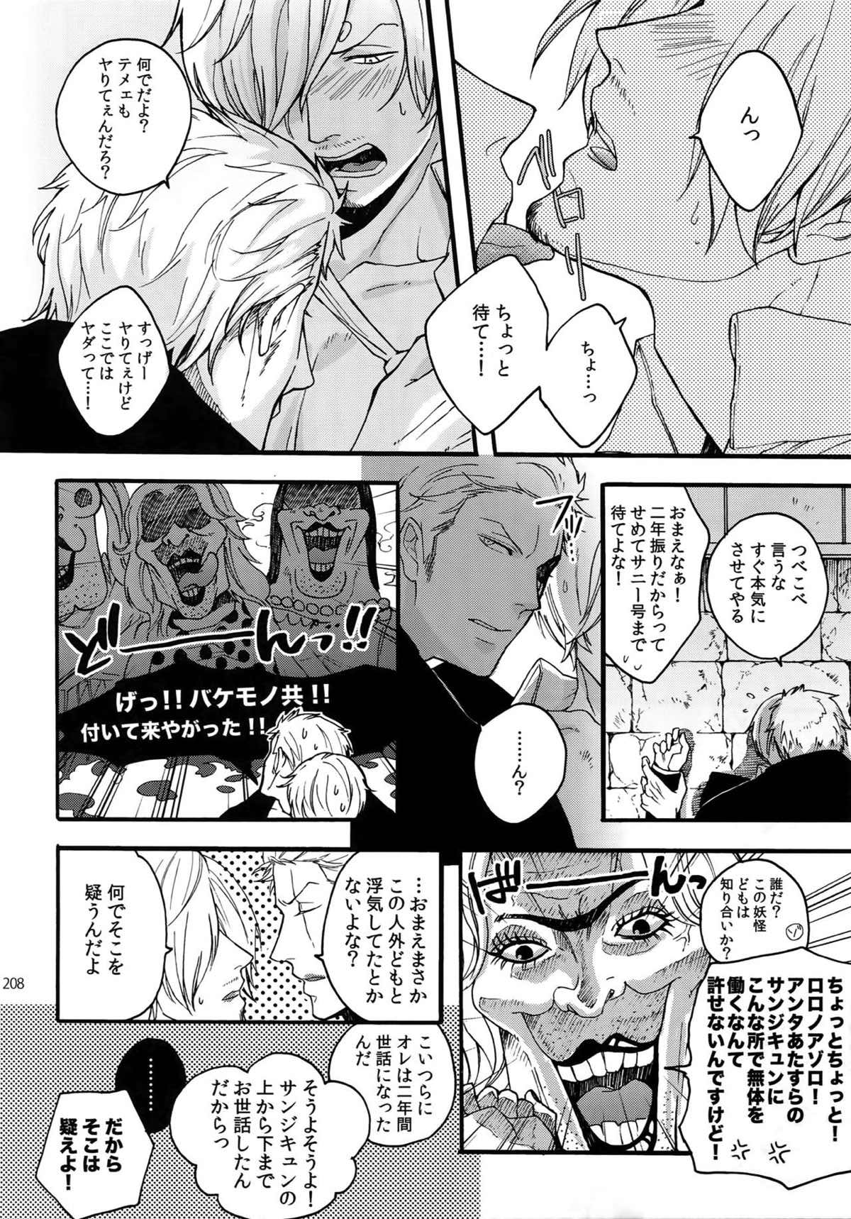 THE BEST SEASON【ONE PIECE/ゾロサン】 page 205