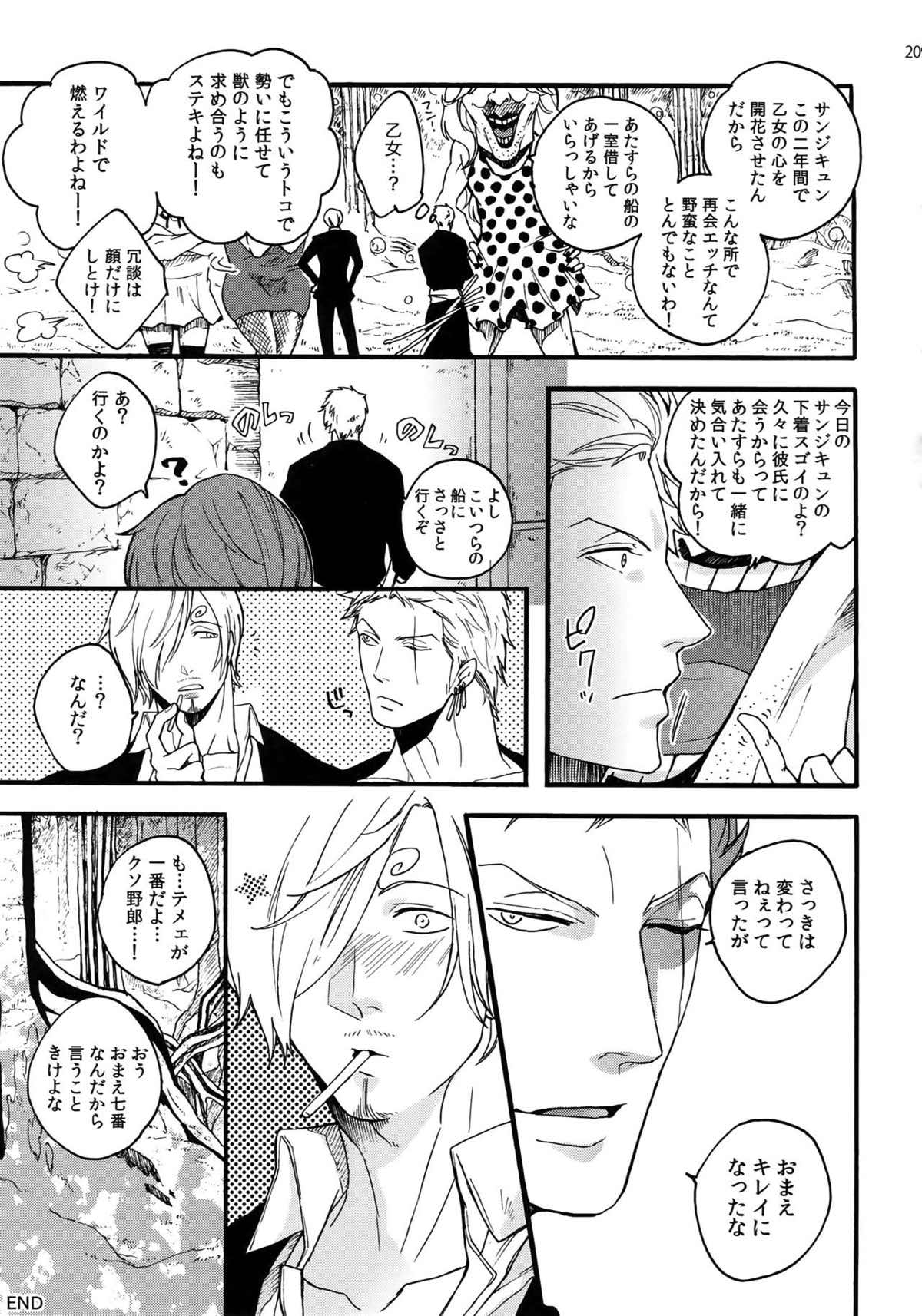 THE BEST SEASON【ONE PIECE/ゾロサン】 page 206