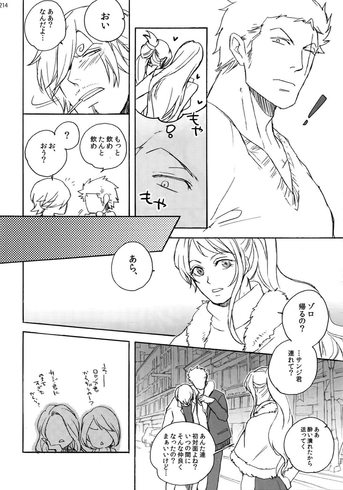THE BEST SEASON【ONE PIECE/ゾロサン】 page 211