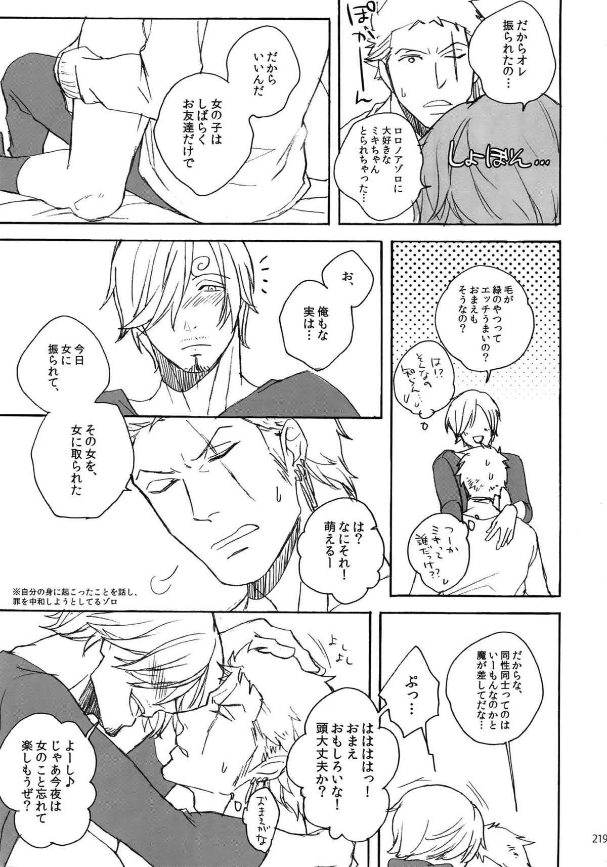 THE BEST SEASON【ONE PIECE/ゾロサン】 page 216