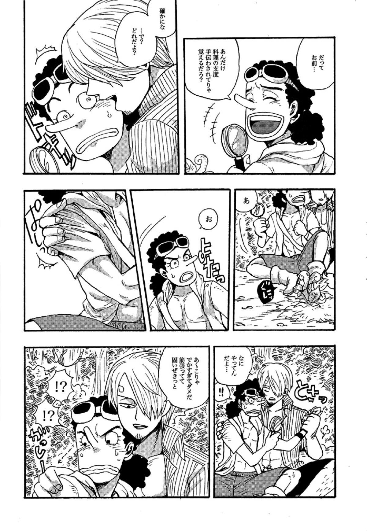 真実からは嘘を。嘘からは真実を。【ONE PIECE/サンウソ】 page 11