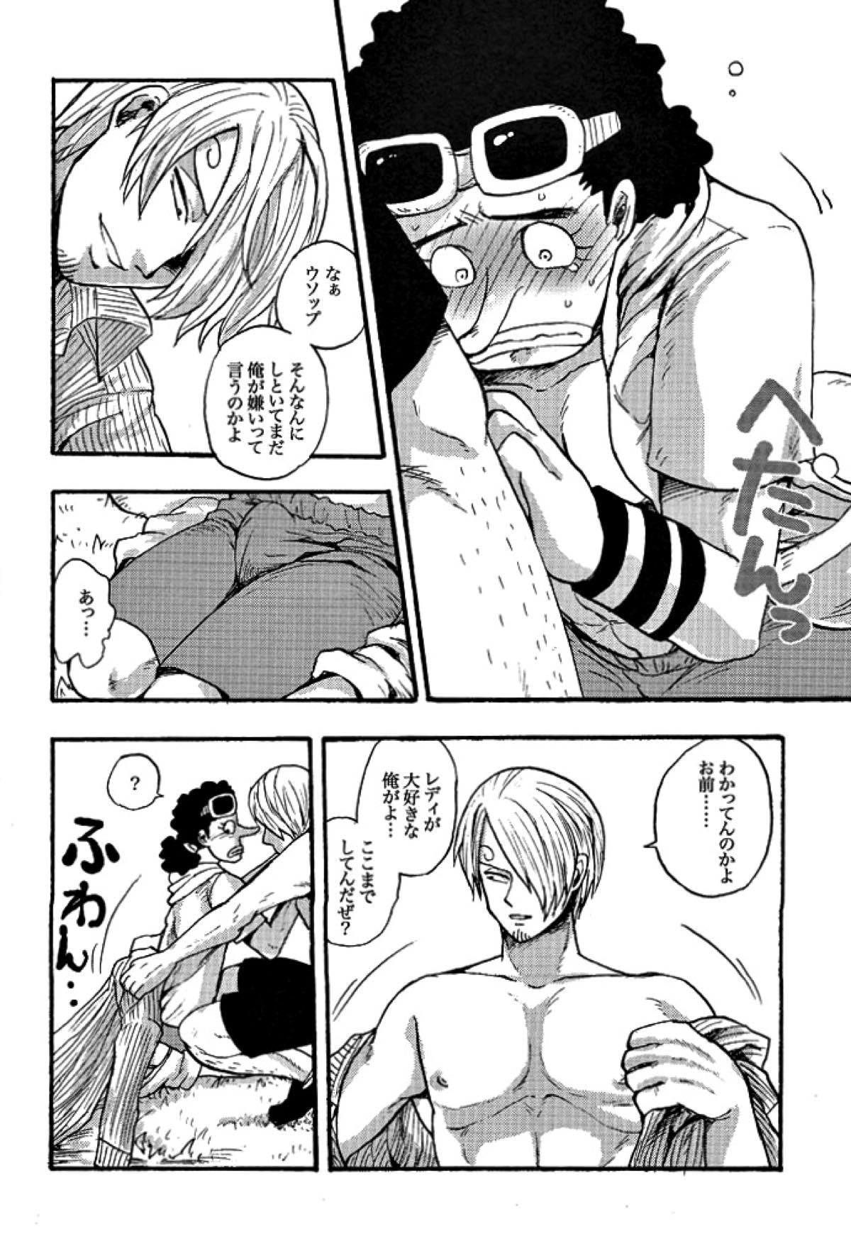 真実からは嘘を。嘘からは真実を。【ONE PIECE/サンウソ】 page 17