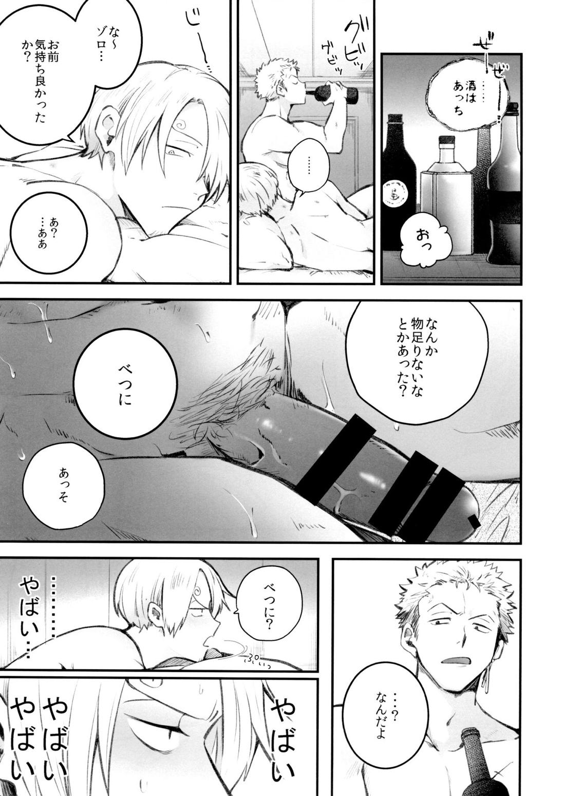 中出し禁止!!【ONE PIECE/ゾロサン】 page 20