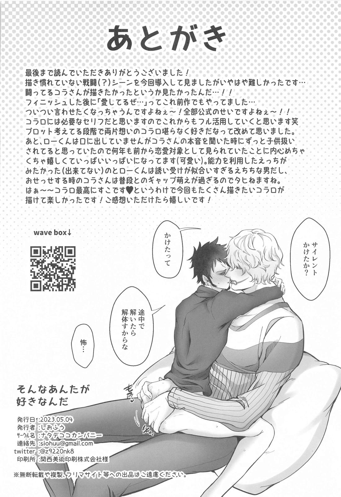 そんなあんたが好きなんだ【ONE PIECE/コラロ】 page 57