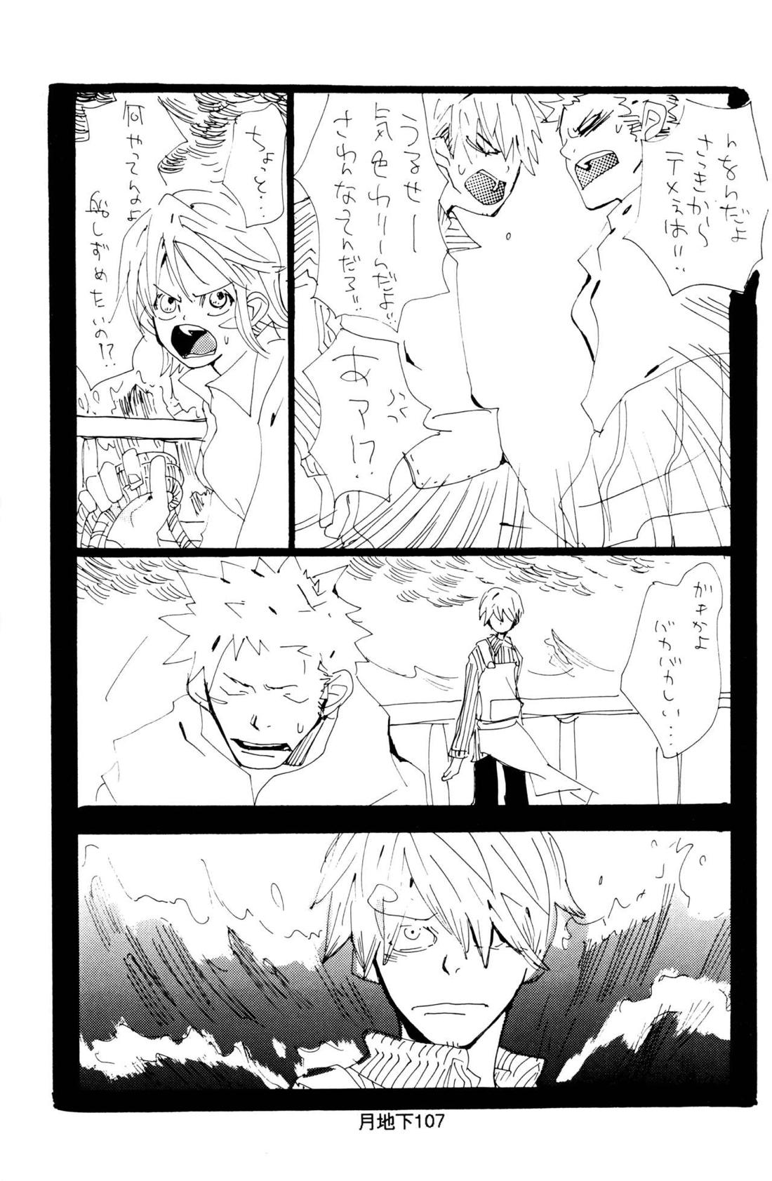 バラの花【ONE PIECE/ゾロサン】 page 33