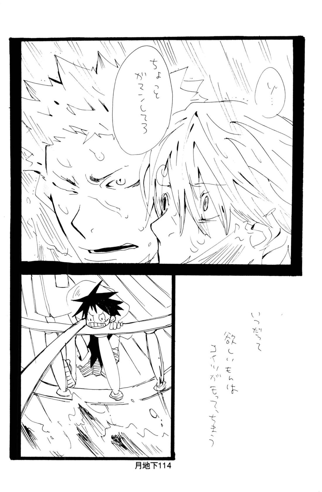 バラの花【ONE PIECE/ゾロサン】 page 40
