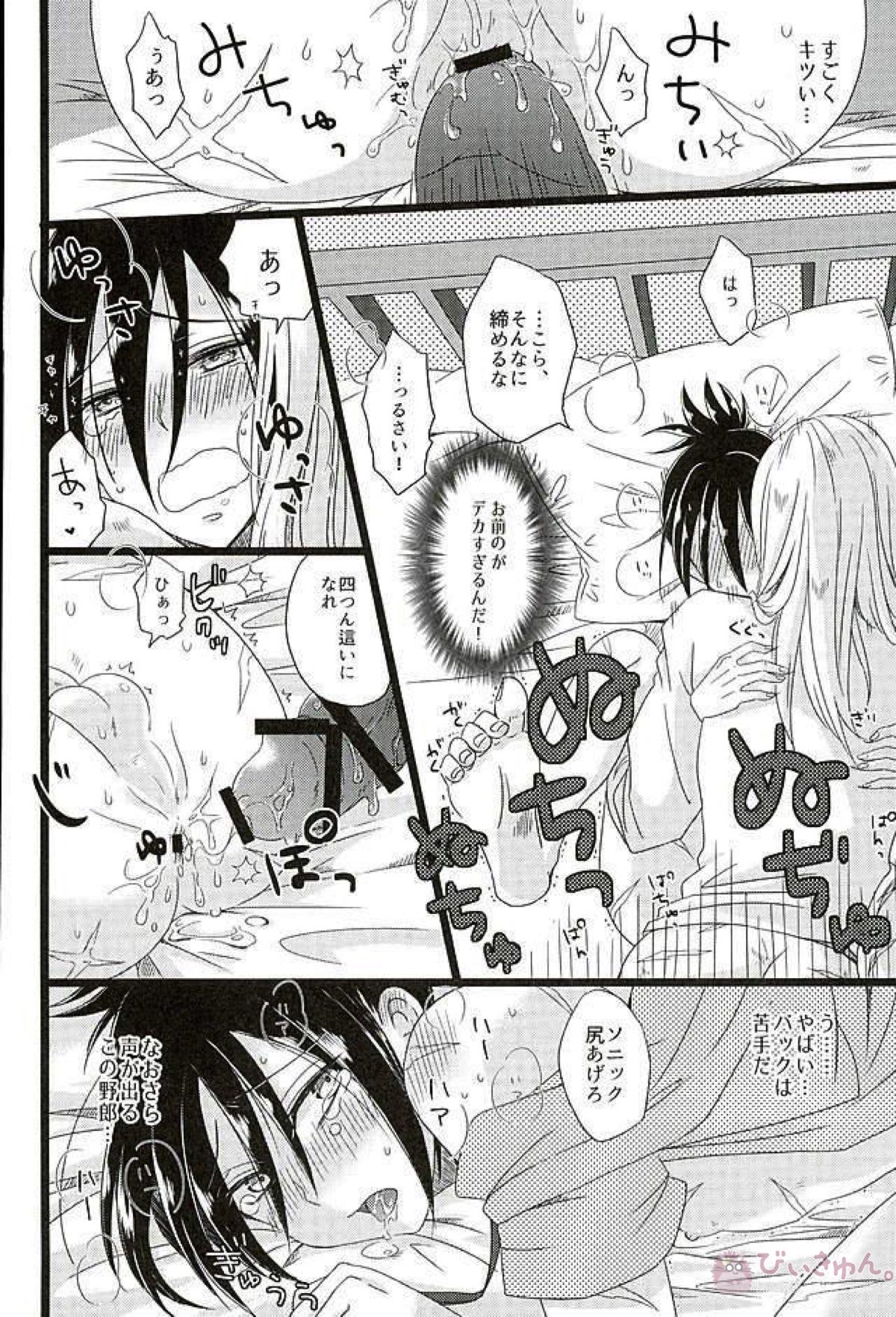 箱入り忍者外伝絵巻【ワンパンマン/フラッシュ×ソニック】 page 25
