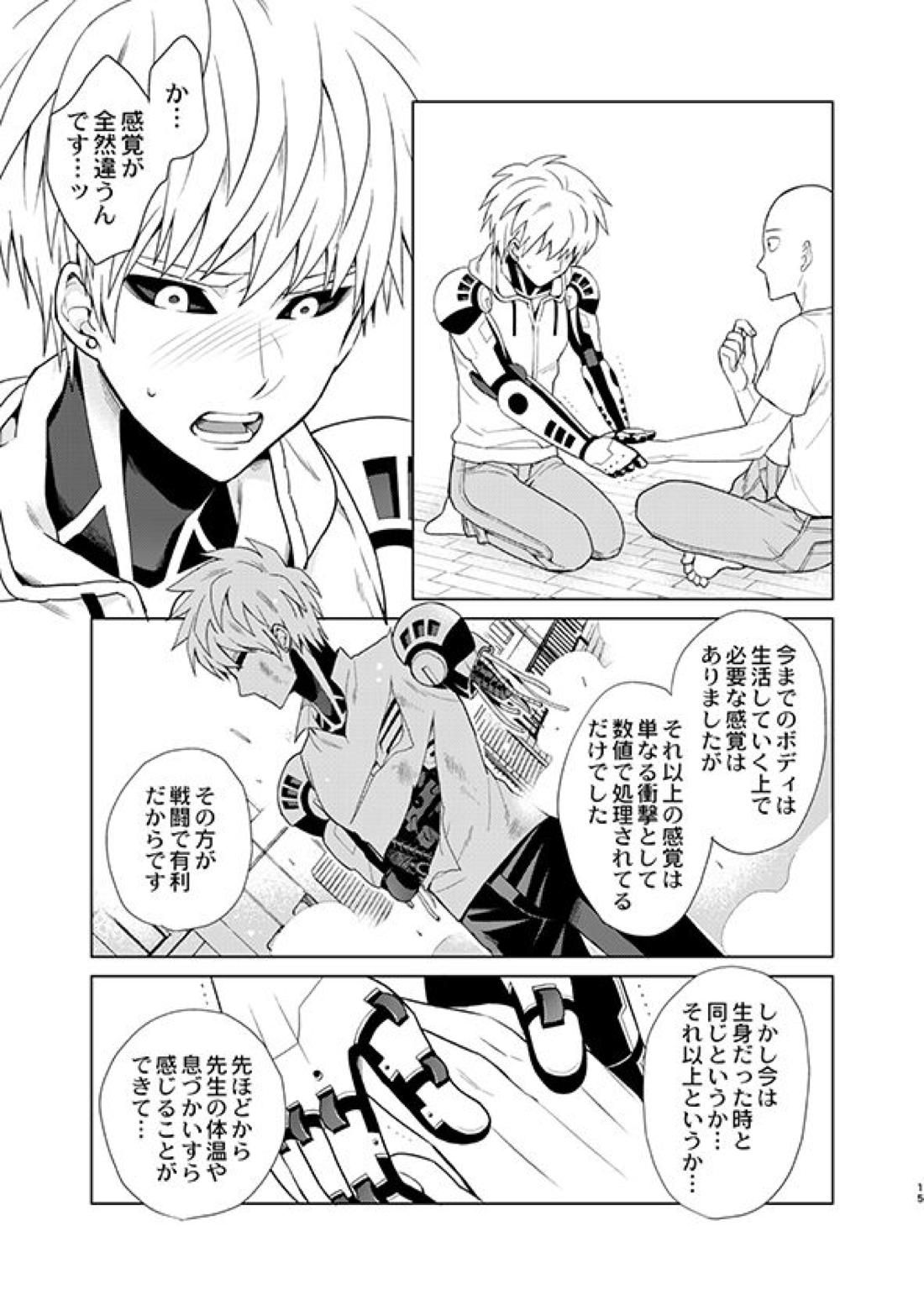 ○○の、意志です。【ワンパンマン/サイジェノ】 page 14