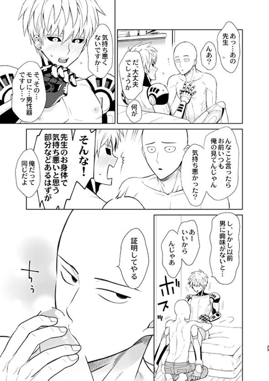 ○○の、意志です。【ワンパンマン/サイジェノ】 page 22