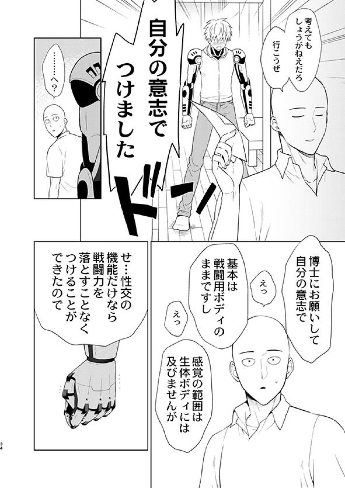 ○○の、意志です。【ワンパンマン/サイジェノ】 page 33