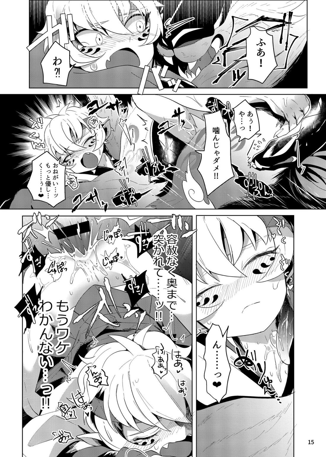 竜虎相搏（？）【陰陽師/猙×般若】 page 14