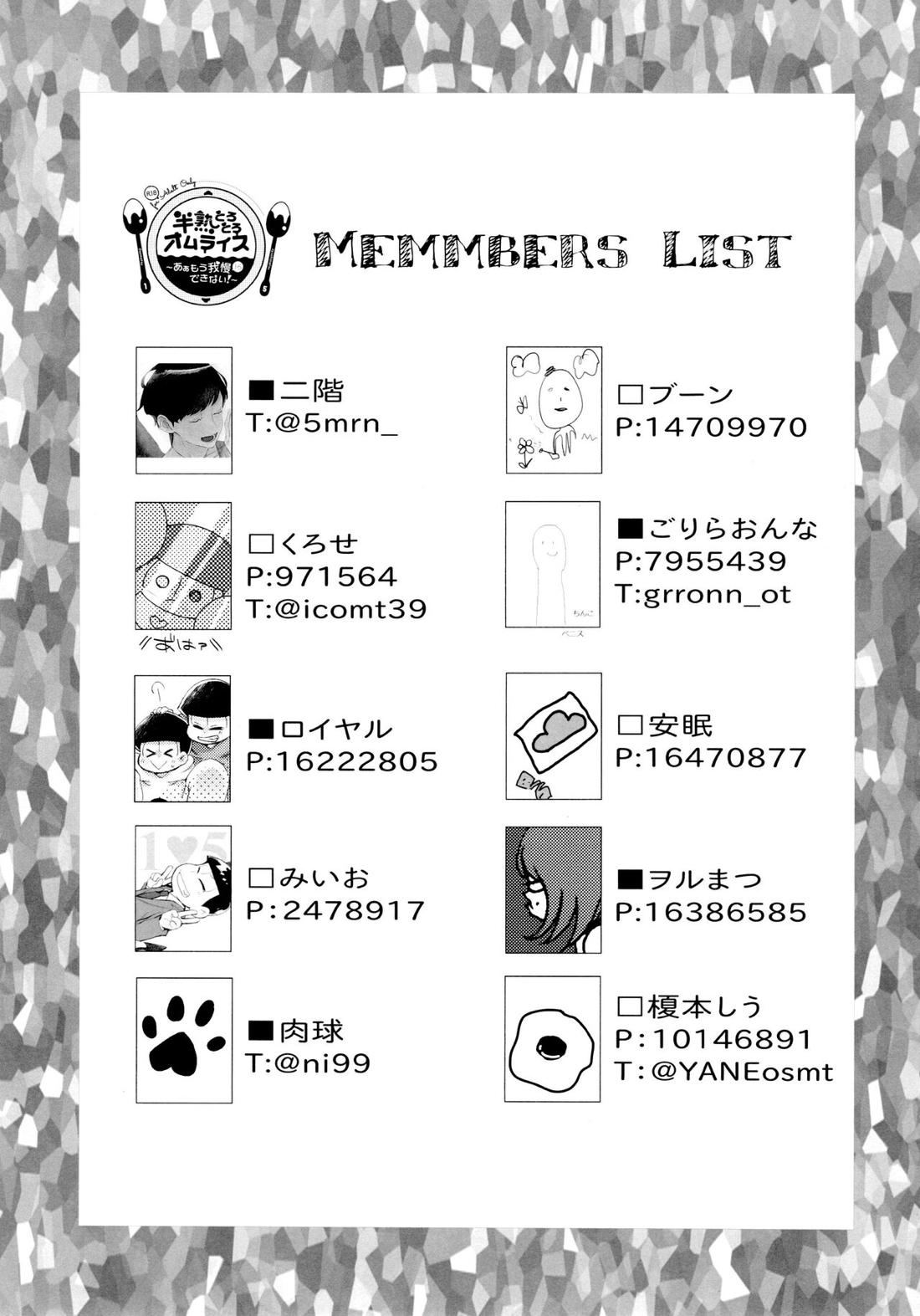 半熟とろとろオムライス ～あぁもう我慢できない～【おそ松さん/おそ十四】 page 65