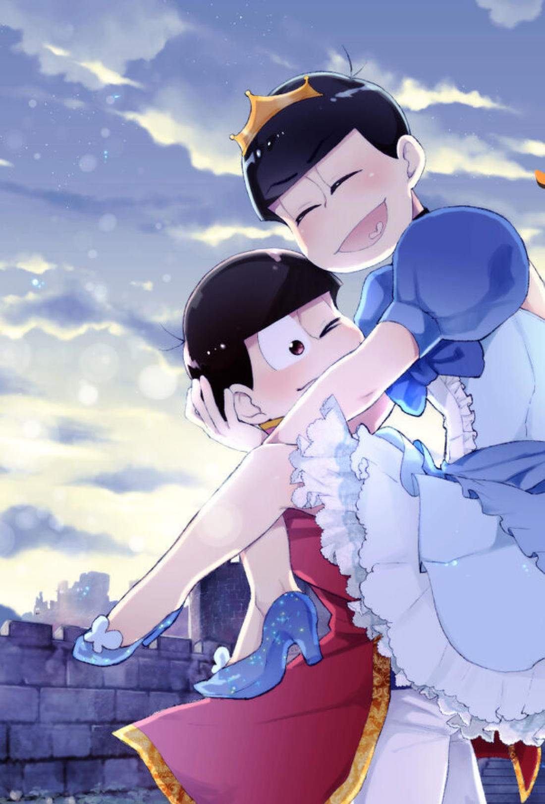 BL manga "シャイニングベルを鳴らして【おそ松さん/おそカラ】" cover image