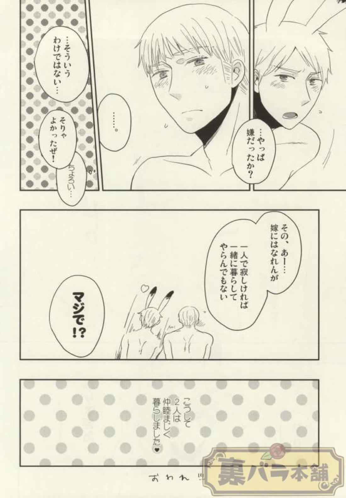 うさぎのきもち【ヘタリア/ルーギル】 page 19