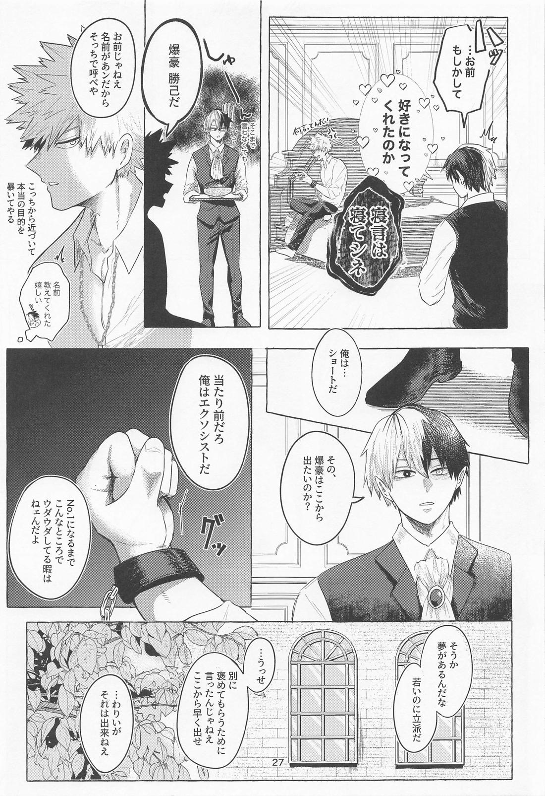 真夜中に咲くミモザ【僕のヒーローアカデミア/轟爆】 page 26
