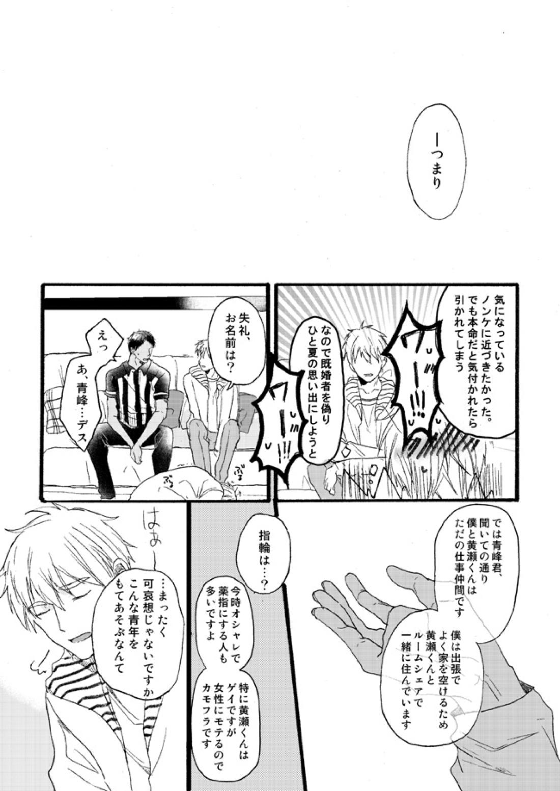 宅配峰くんと人妻黄瀬さん【黒子のバスケ/青黄】 page 75