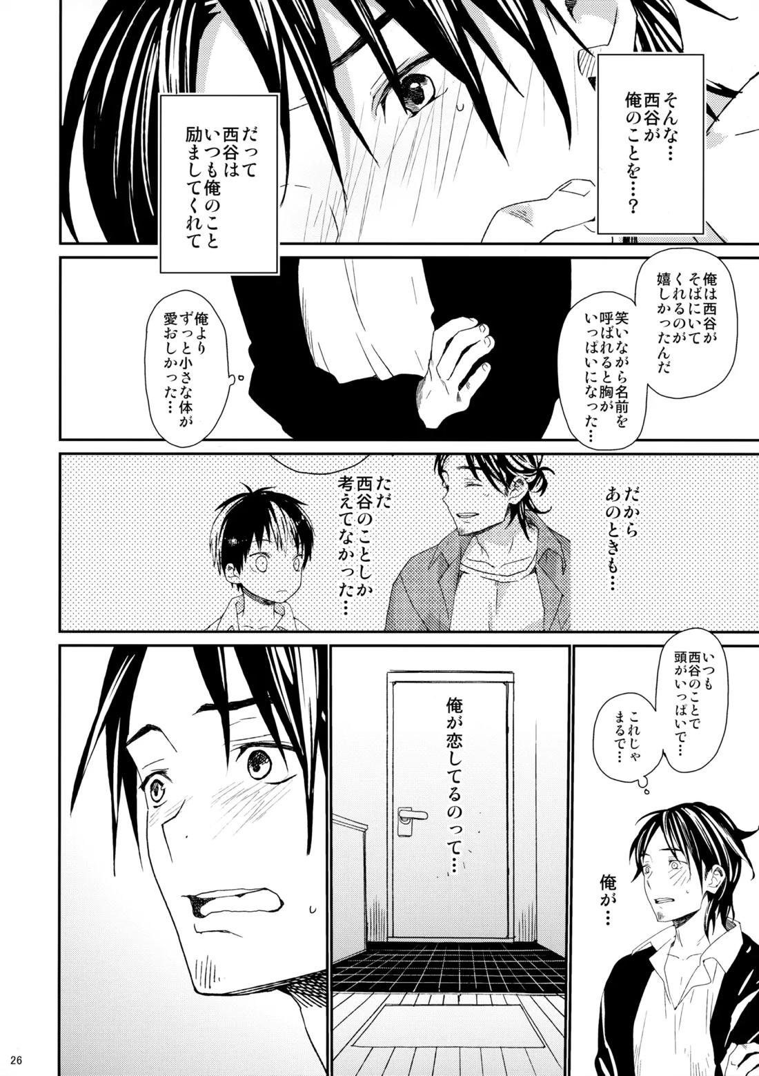 ご注文は俺ですか？【ハイキュー!!/旭西】 page 23