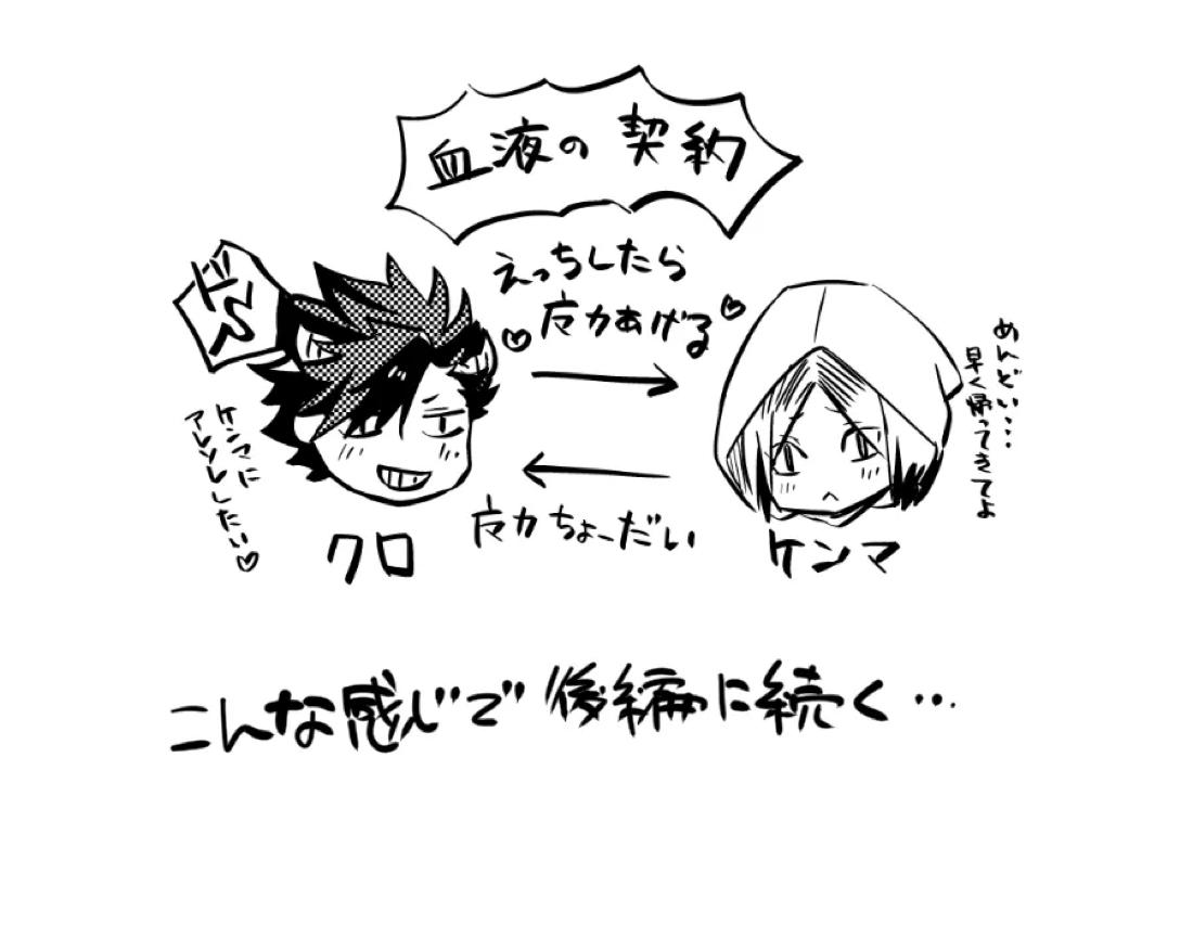 しろねことくべつくえすと 前編【ハイキュー!!/黒弧】 page 23