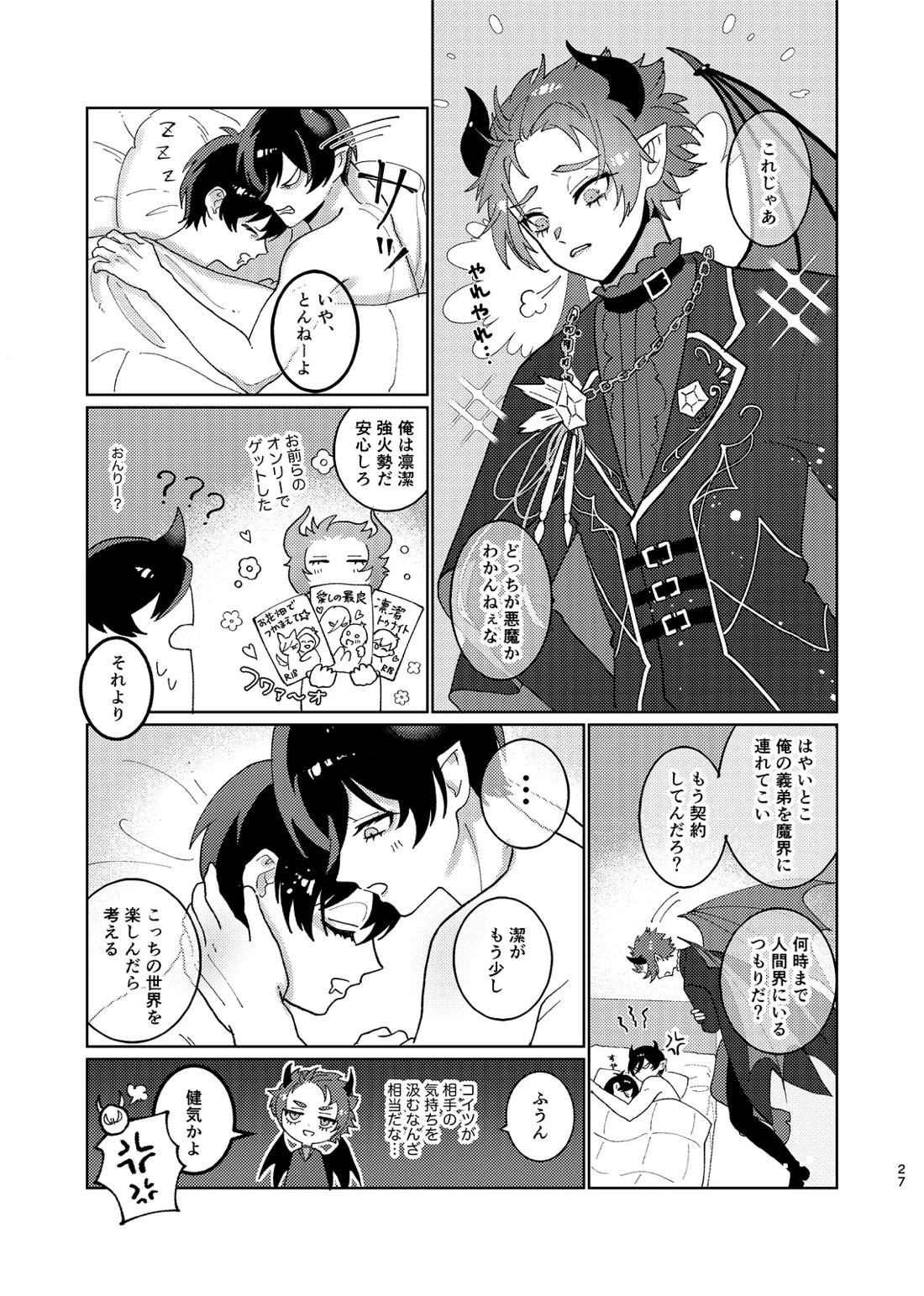 どっちが悪魔かわからない！【ブルーロック/凛潔】 page 28