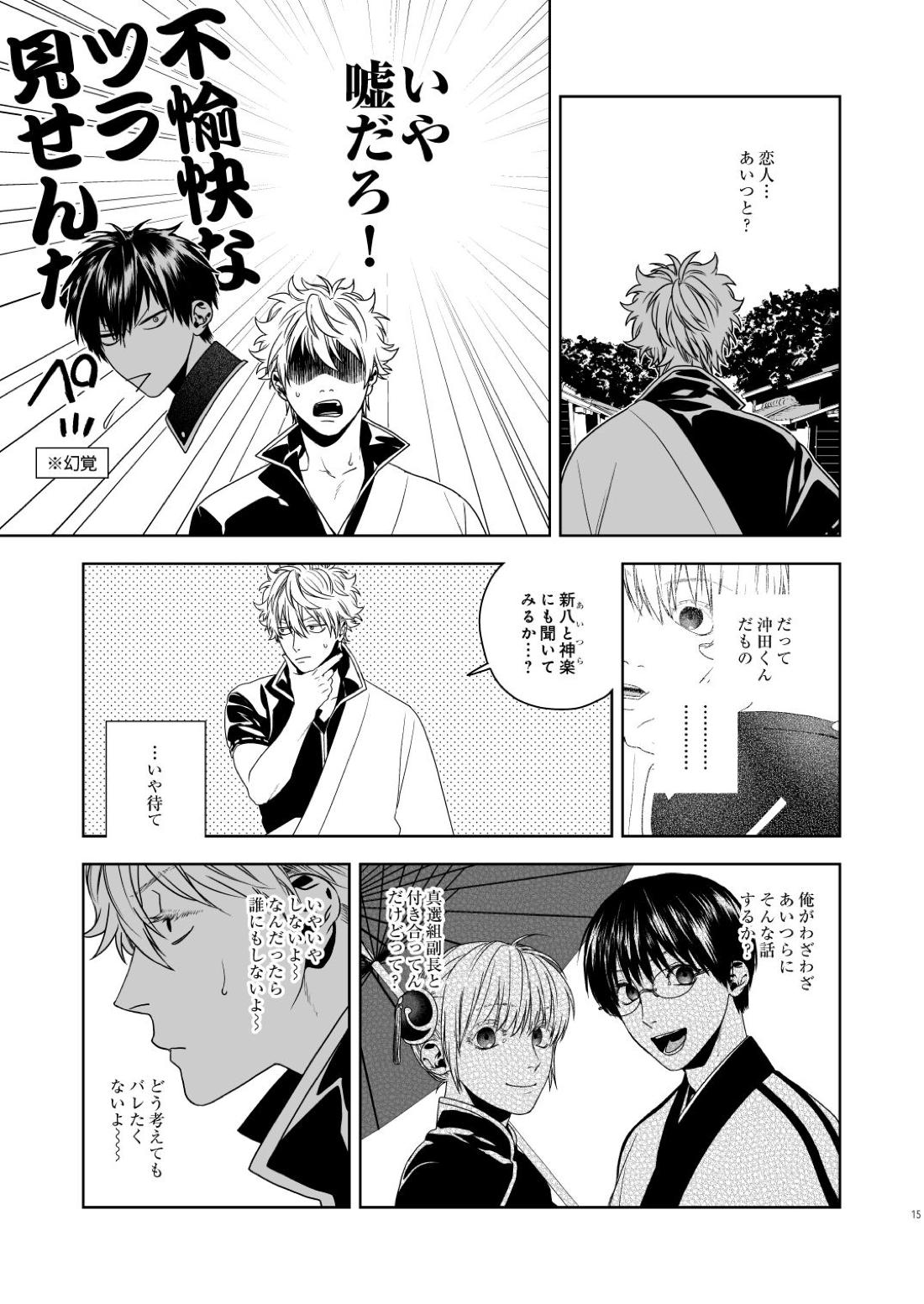 マジなら死にたい【銀魂/土銀】 page 16