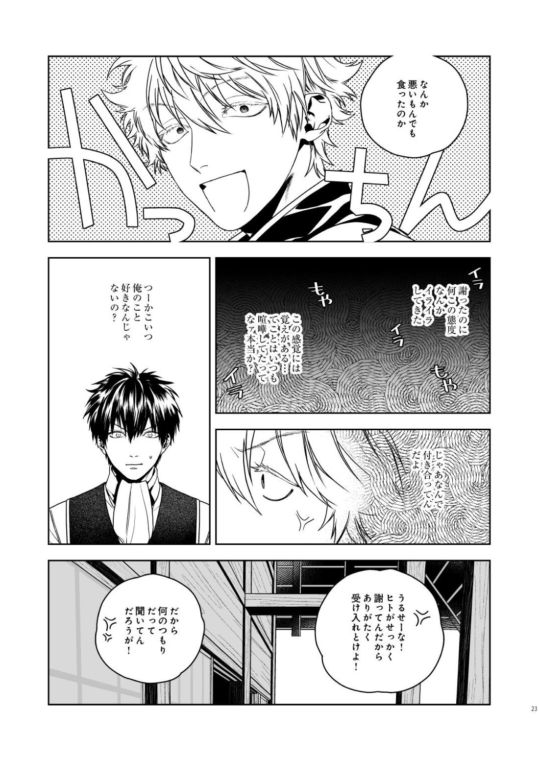 マジなら死にたい【銀魂/土銀】 page 24