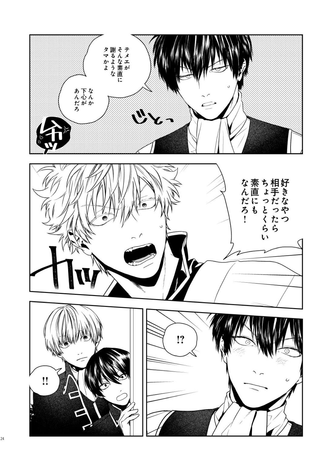 マジなら死にたい【銀魂/土銀】 page 25