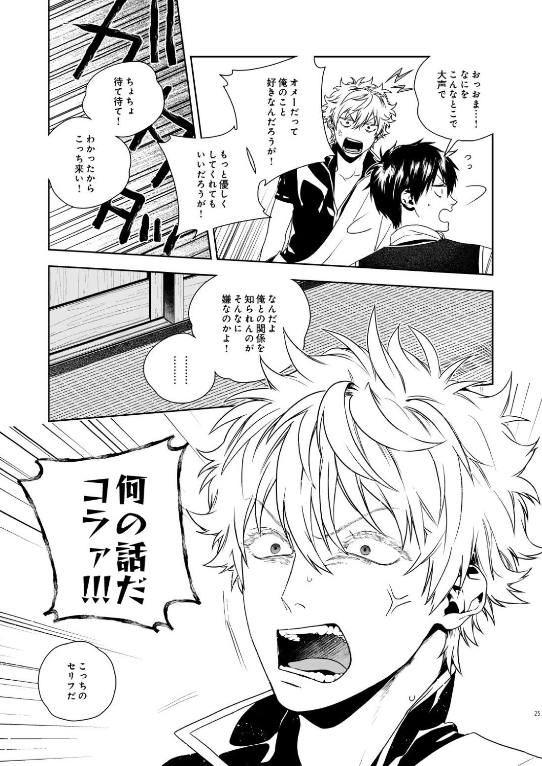 マジなら死にたい【銀魂/土銀】 page 26